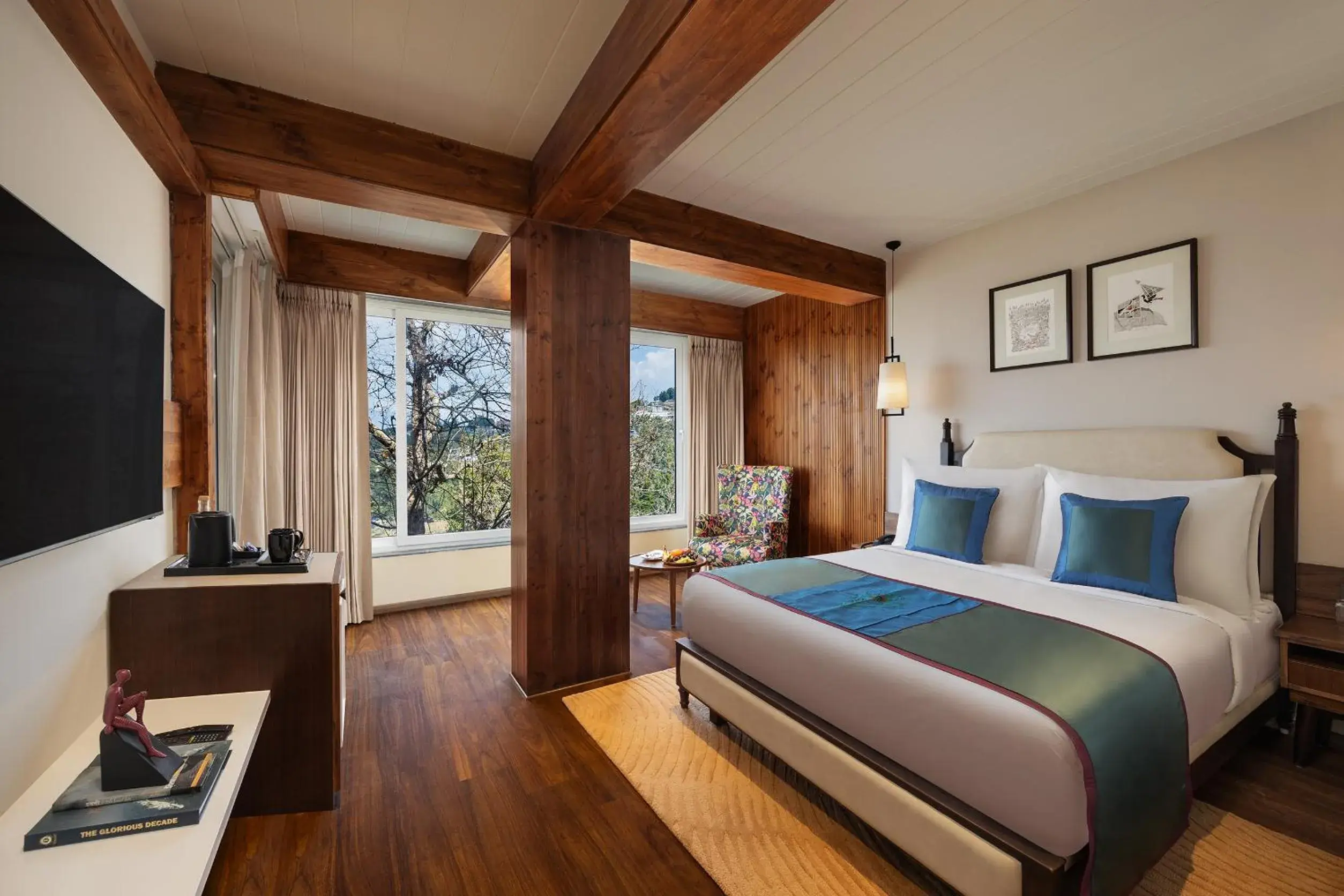 Superior Room With Private Balcony - single occupancy in juSTa Hollow Oak, Mussoorie Superior Room With Private Balcony - single occupancy in juSTa Hollow Oak, Mussoorie
