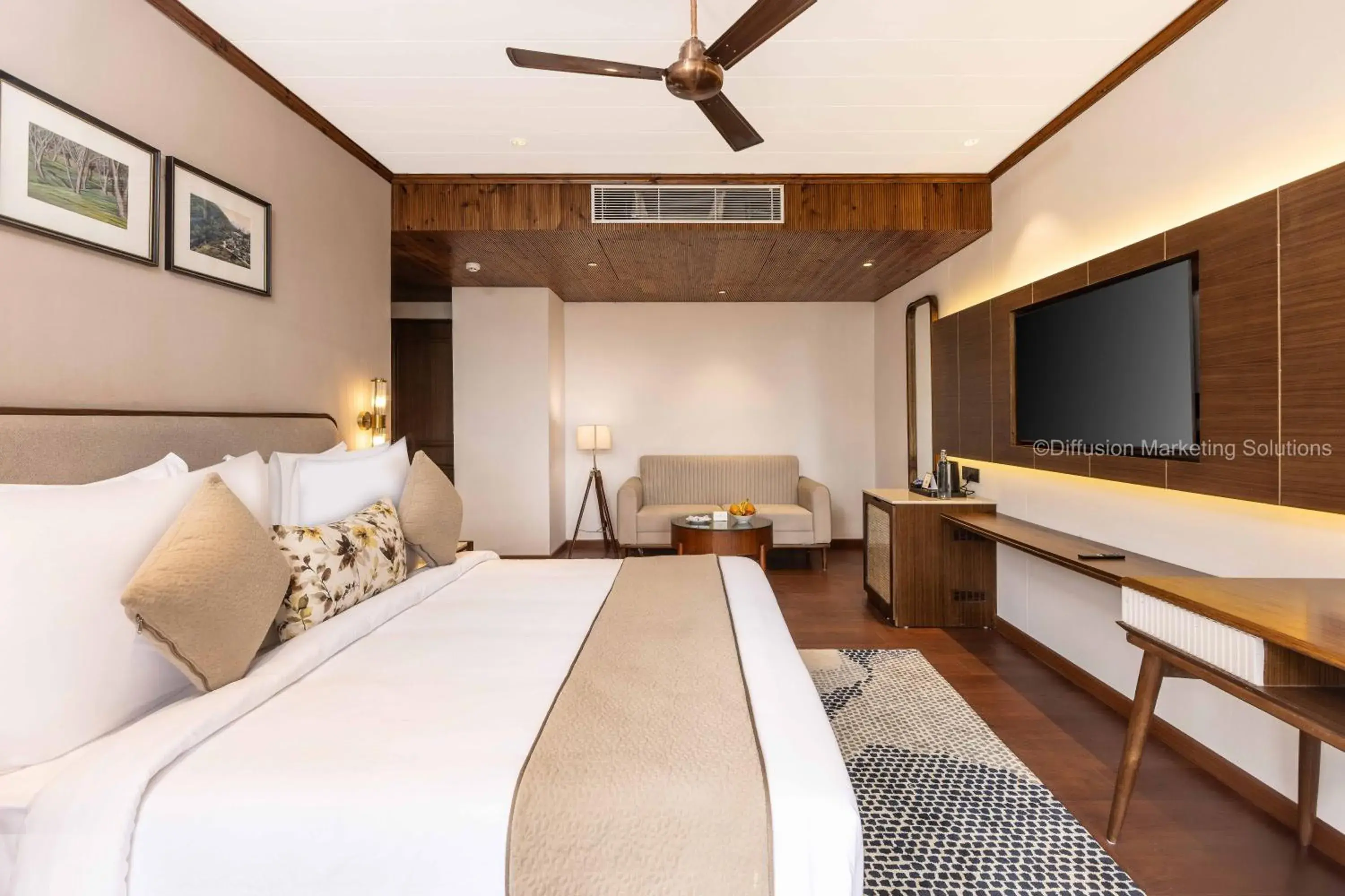 Bed in juSTa Hollow Oak, Mussoorie Bed in juSTa Hollow Oak, Mussoorie