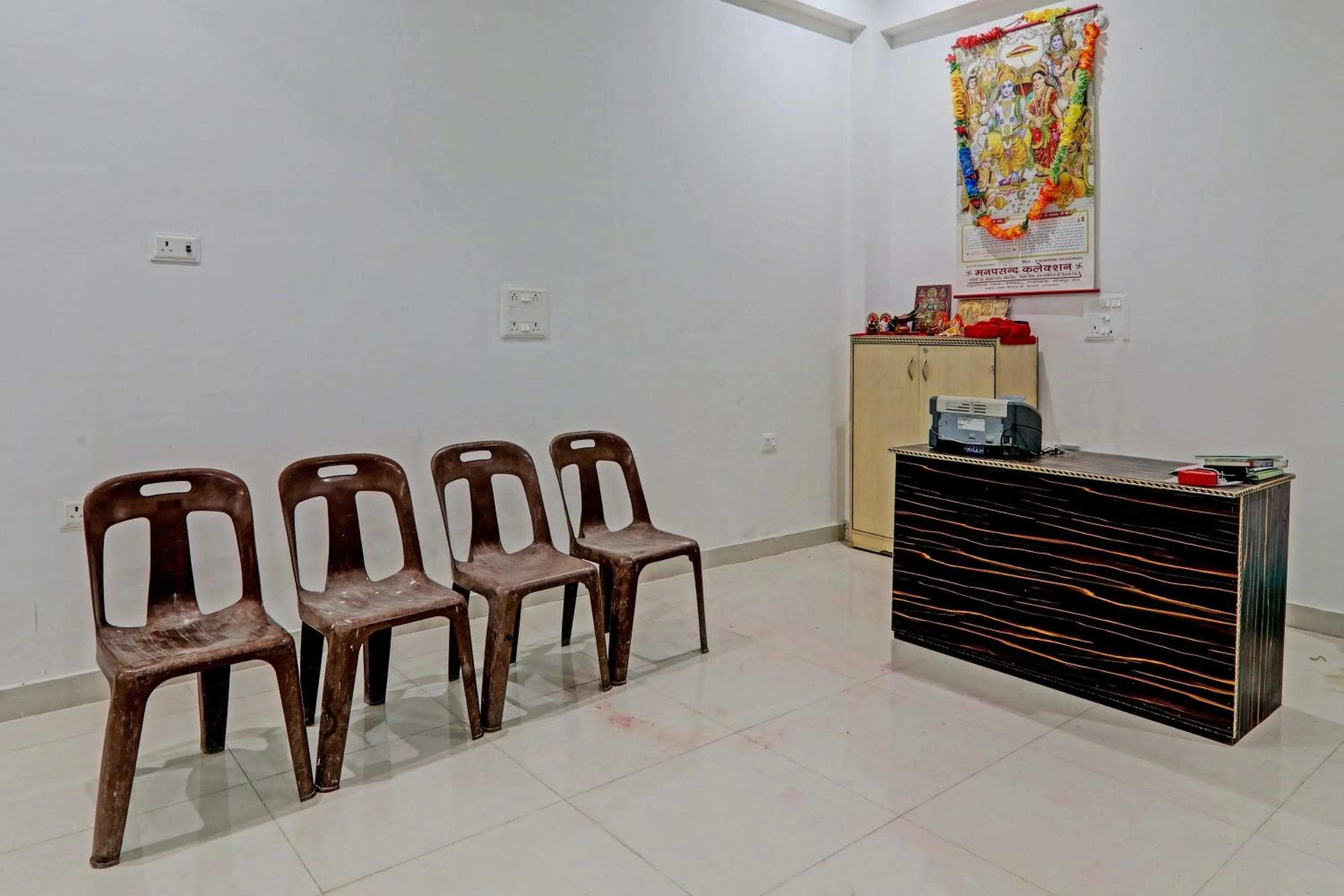 Lobby or reception in Hotel O Shri Krishna Banquet Hall