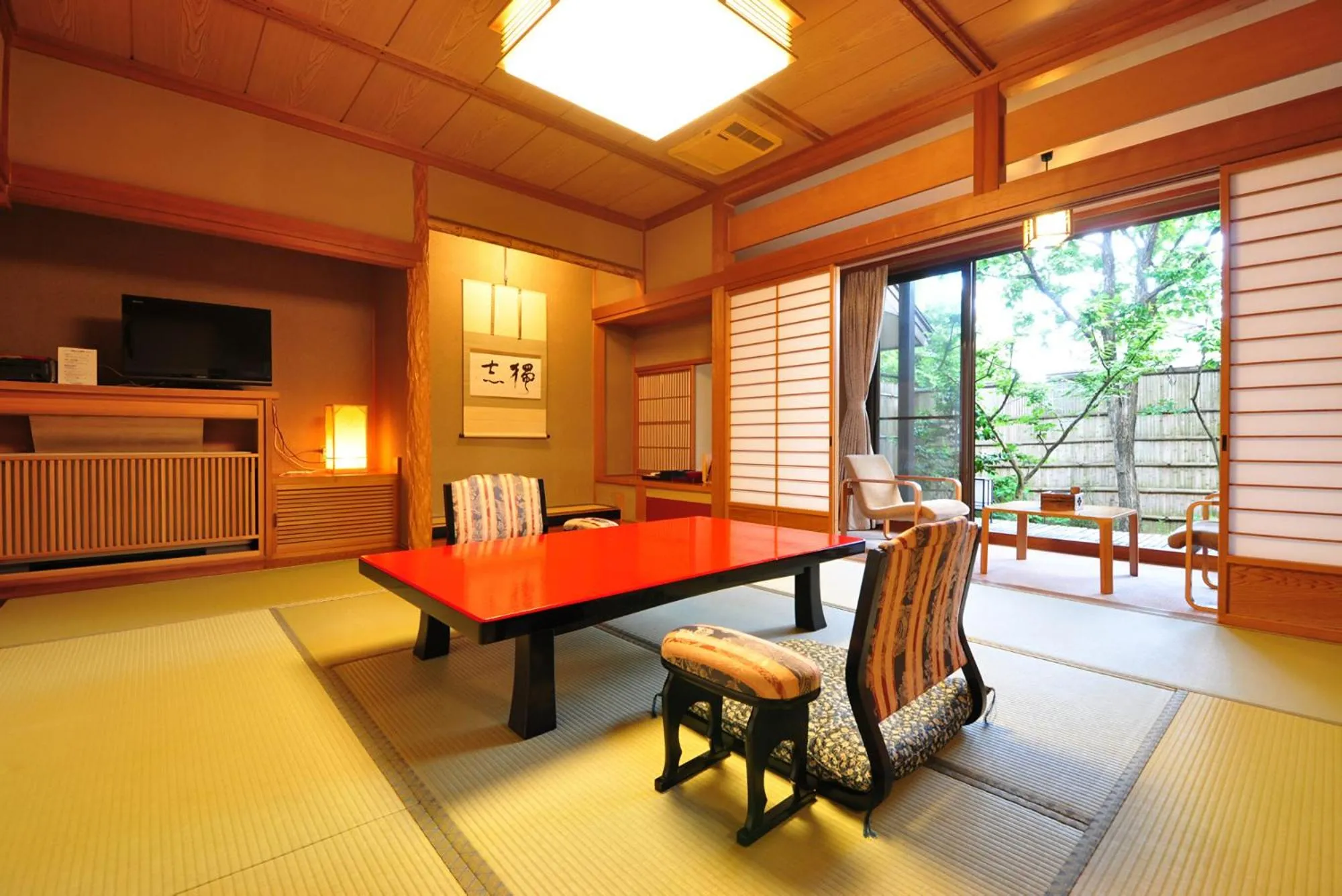 Living room in Koshi no yado Takashimaya