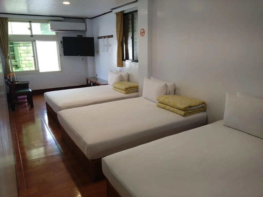 Bed in Jinhua Cold Spring Hotel
