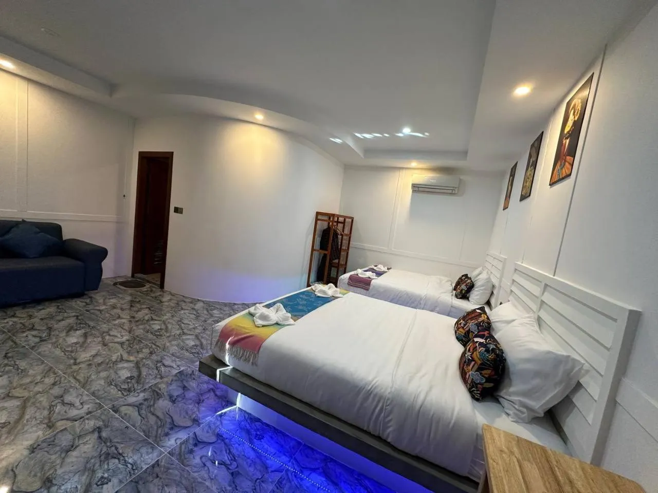 Guests, Bed in SEA SAND RESORT