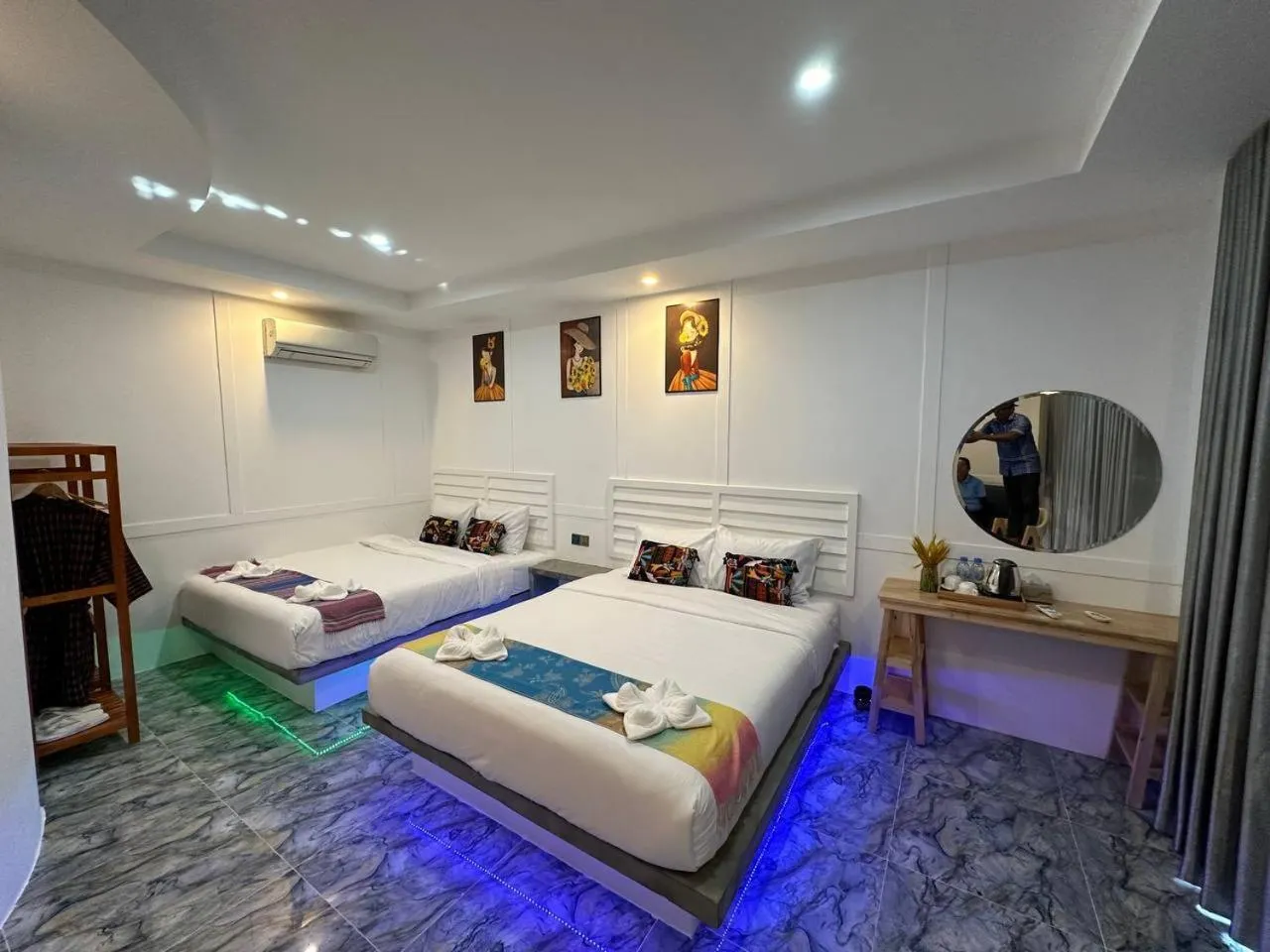 Guests, Bed in SEA SAND RESORT