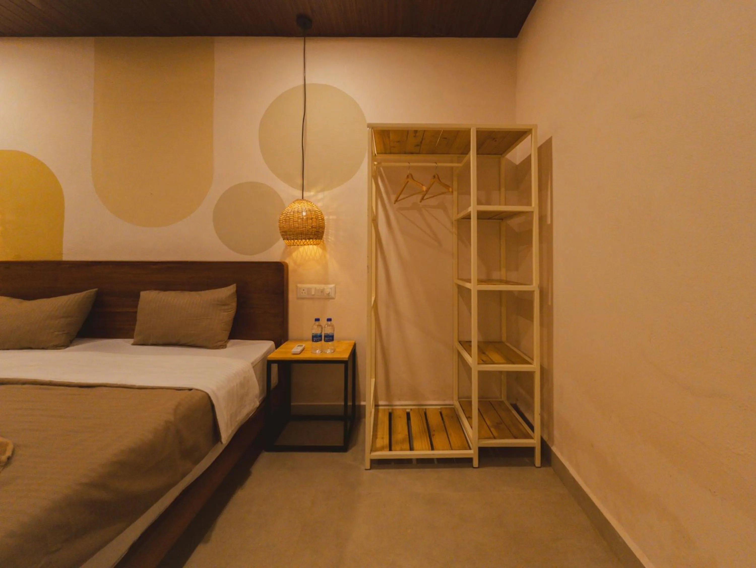 Bed in Sunset Cafe Beach Stay