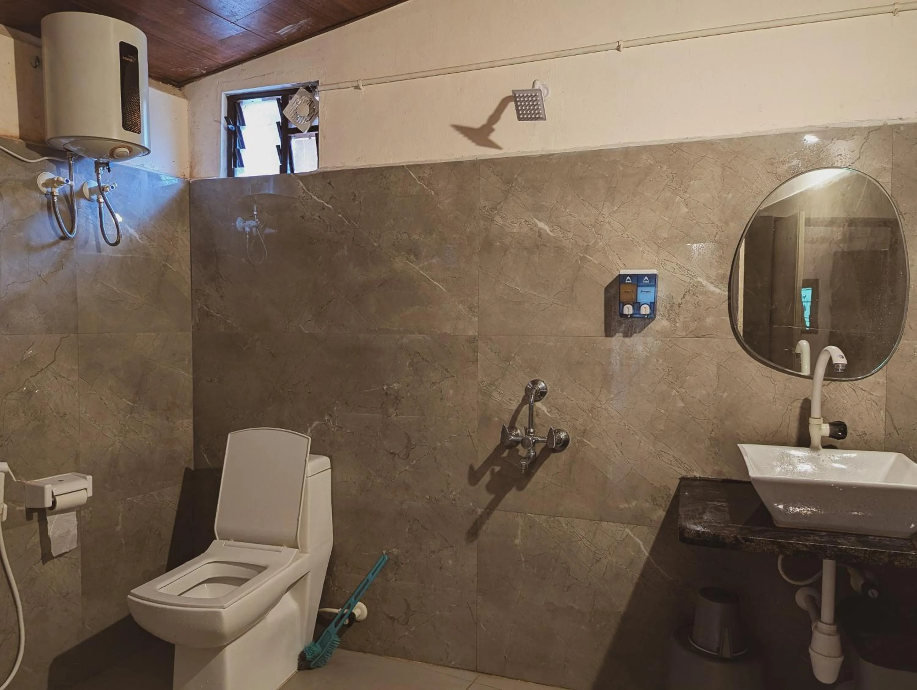 Bedroom in Sunset Cafe Beach Stay