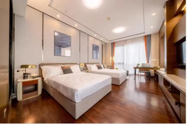 Deluxe Twin Room in Millenia Executive Apartment Guangzhou East Railway Station Zhujiang New Town Branch - Free Shuttle Bus to Canton Fair Complex During Canton Fair Period