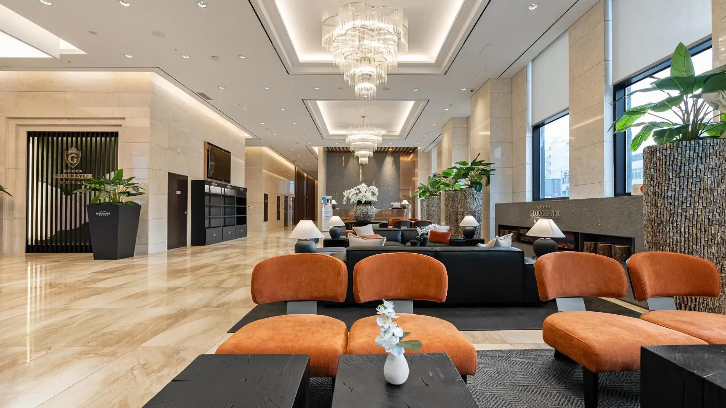 Lobby or reception in Gloucester Hotel Jeonju Lobby or reception in Gloucester Hotel Jeonju