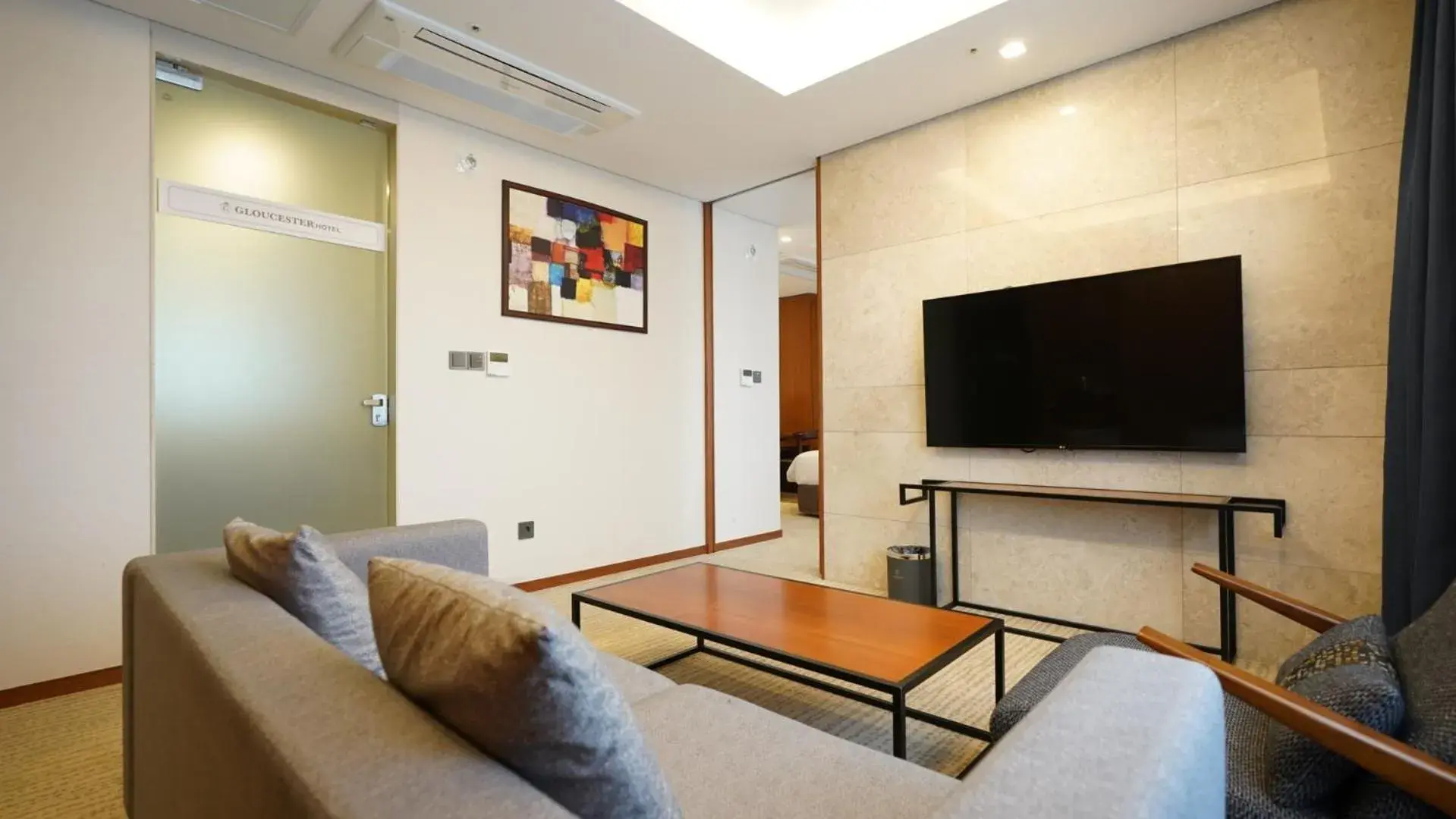 Living room in Gloucester Hotel Jeonju Living room in Gloucester Hotel Jeonju