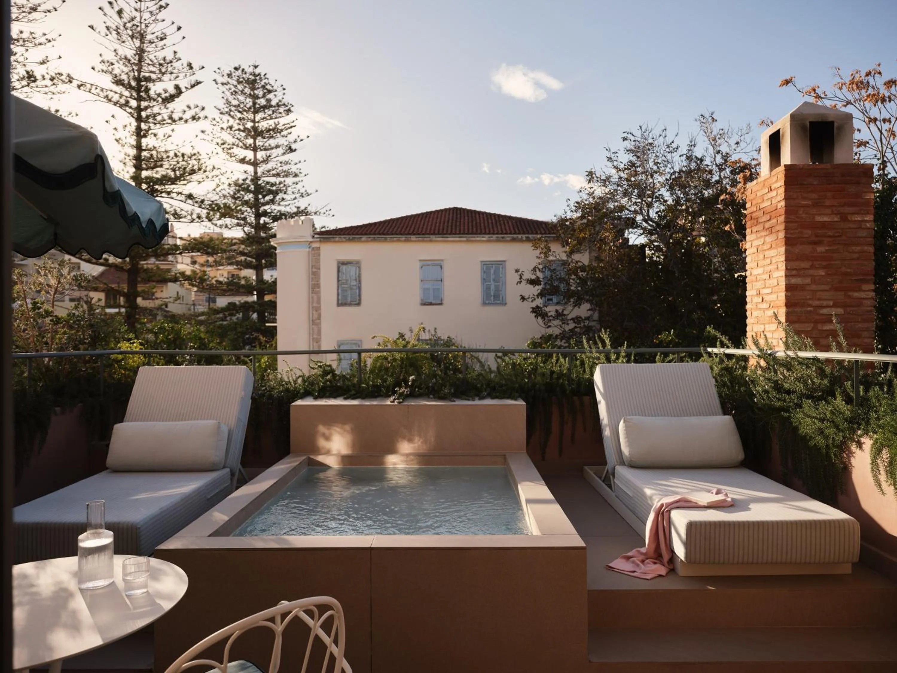 Patio in Domus Blanc Boutique Hotel