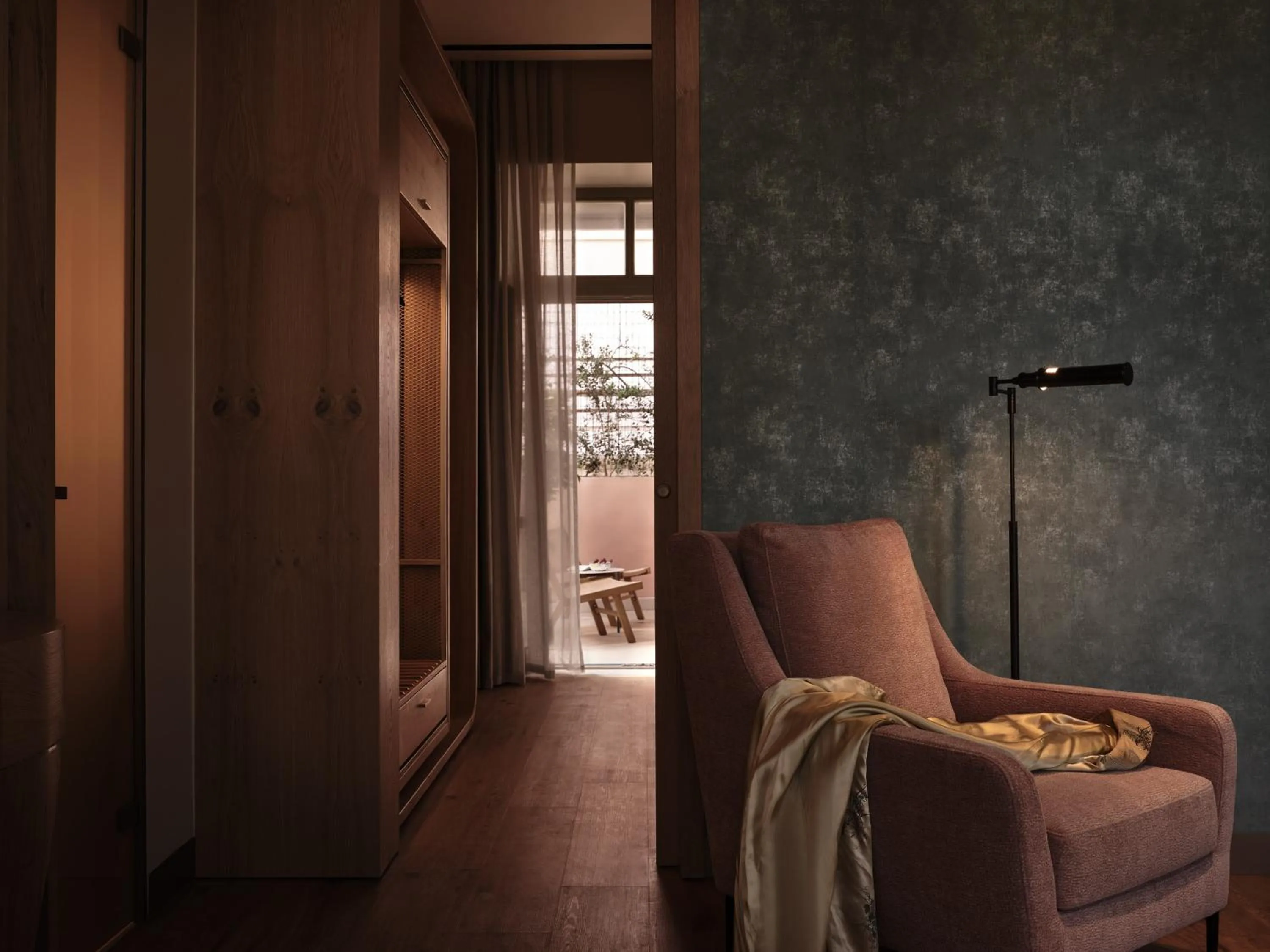 Seating area in Domus Blanc Boutique Hotel