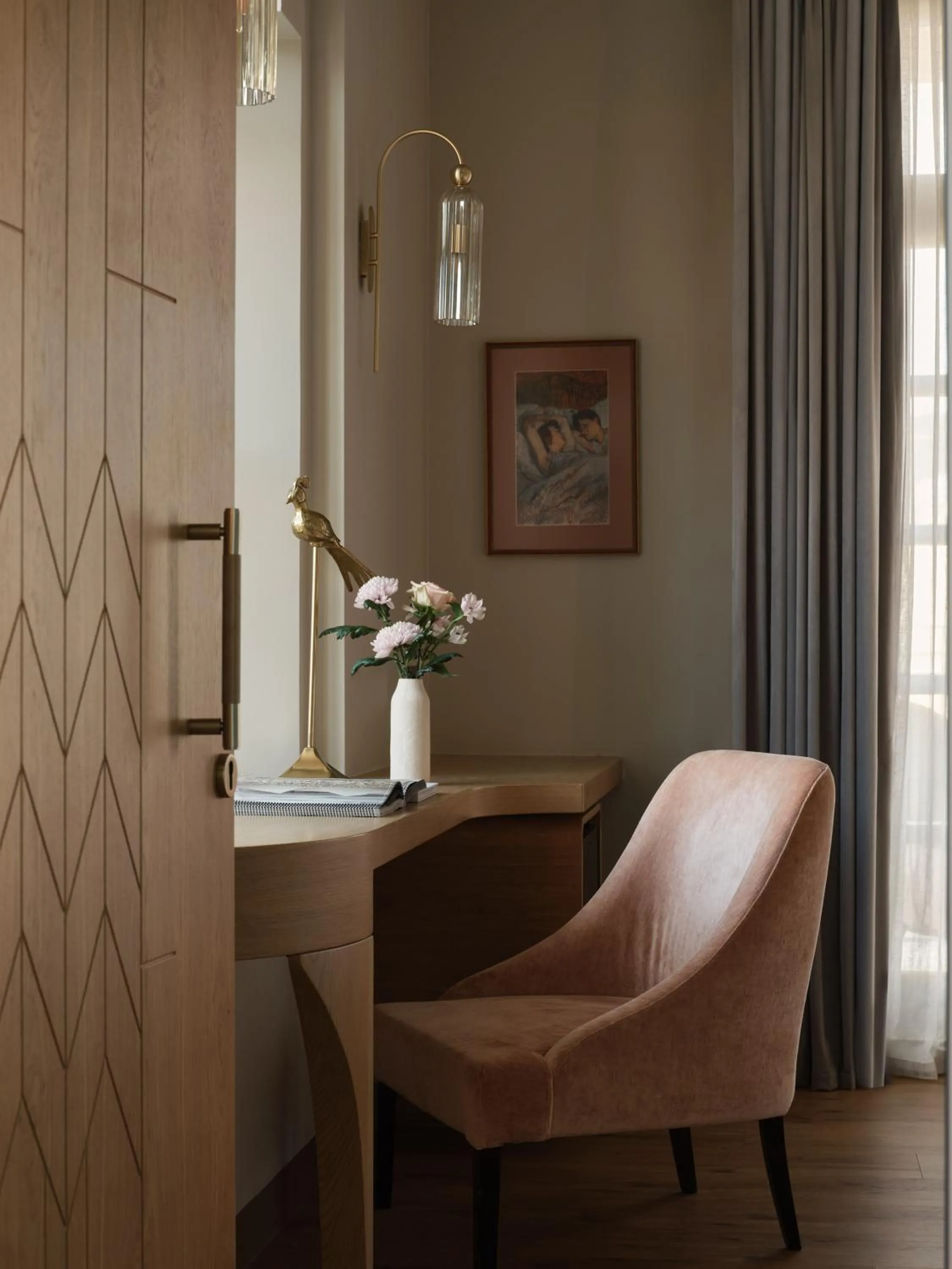 Seating area in Domus Blanc Boutique Hotel