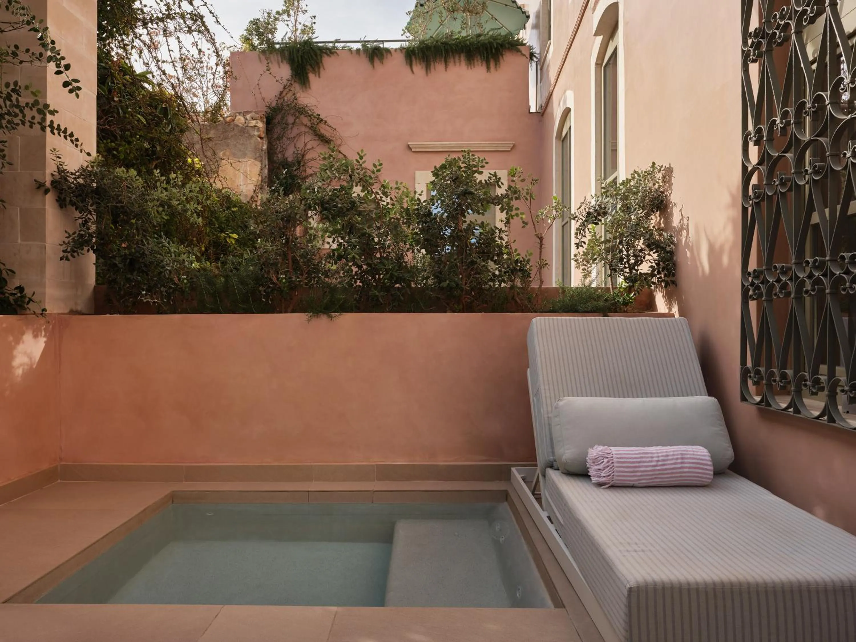 Patio in Domus Blanc Boutique Hotel