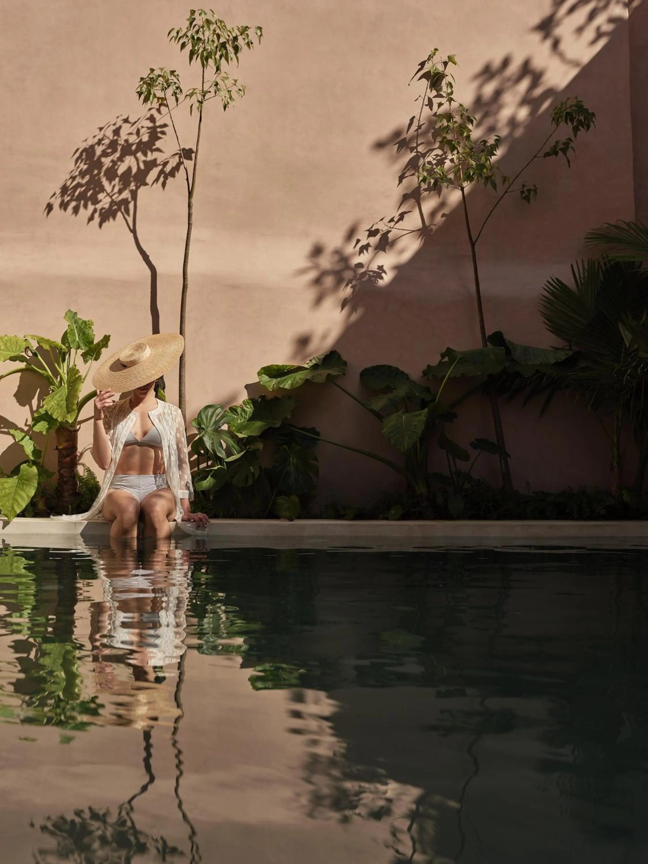 Swimming pool in Domus Blanc Boutique Hotel