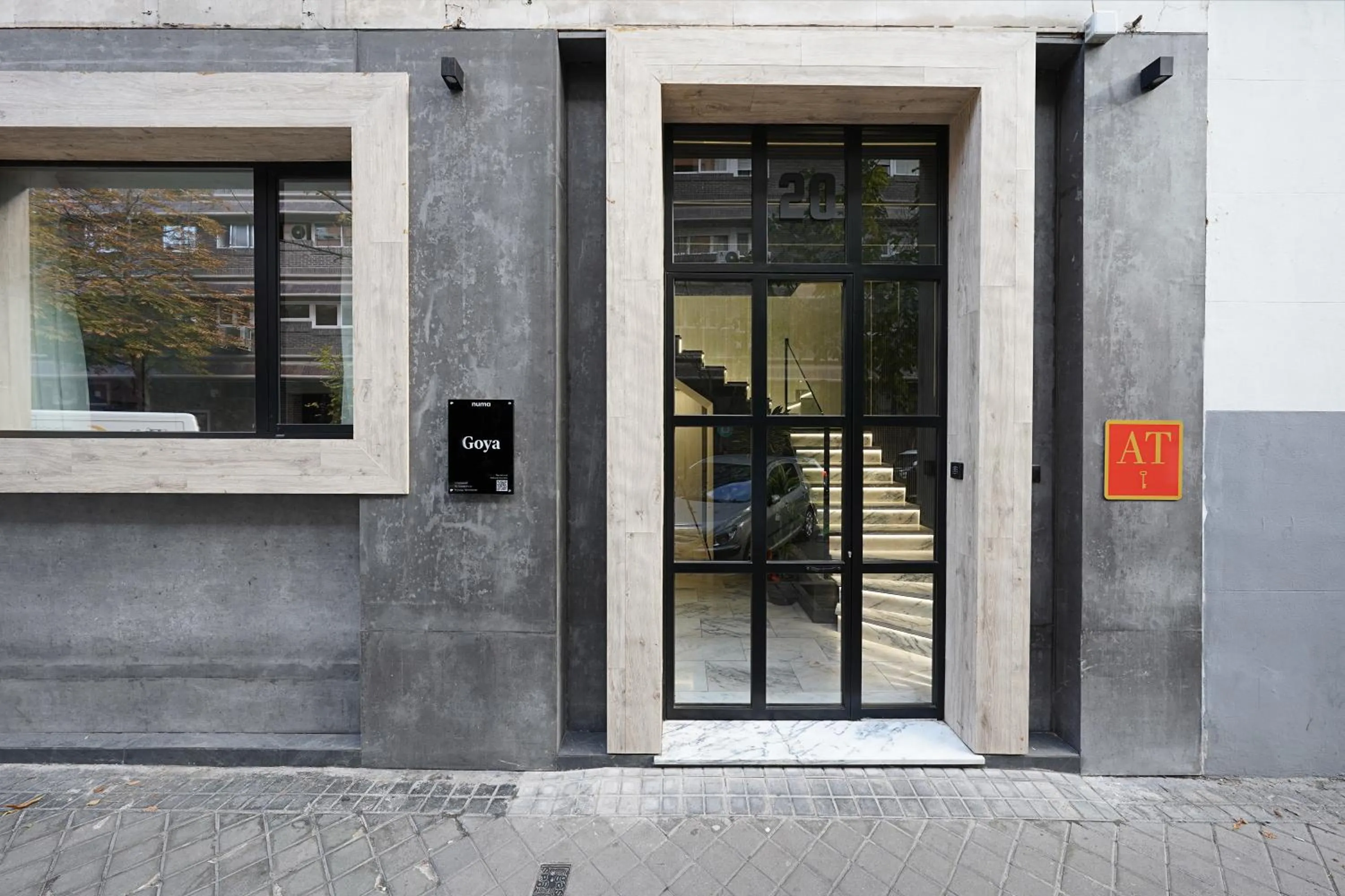 Property building in Numa Madrid Goya