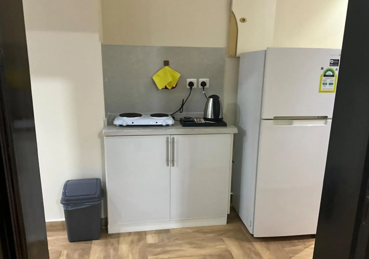 Kitchen or kitchenette in Al Baida Suites Al Salam Branch