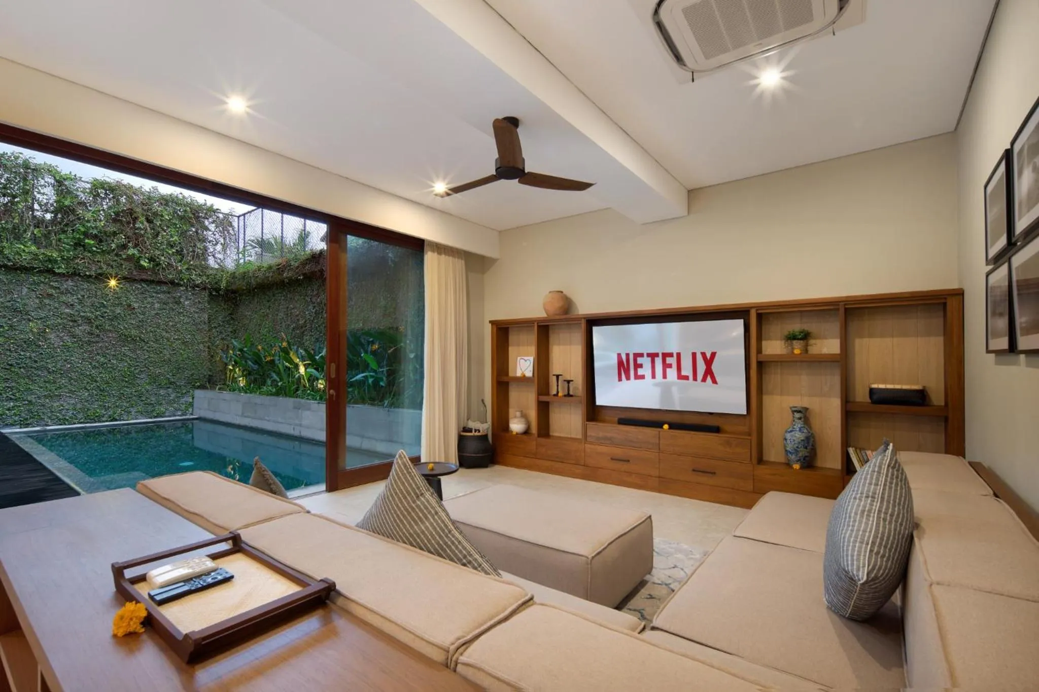 Living room in Kolila Villa Seminyak by Ini Vie Hospitality