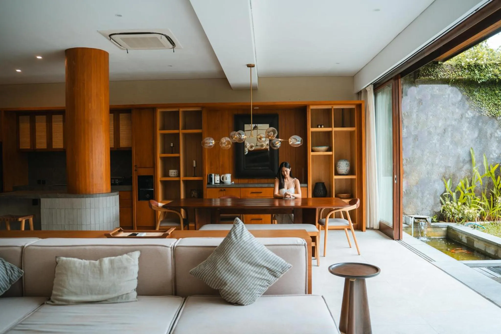 Living room in Kolila Villa Seminyak by Ini Vie Hospitality