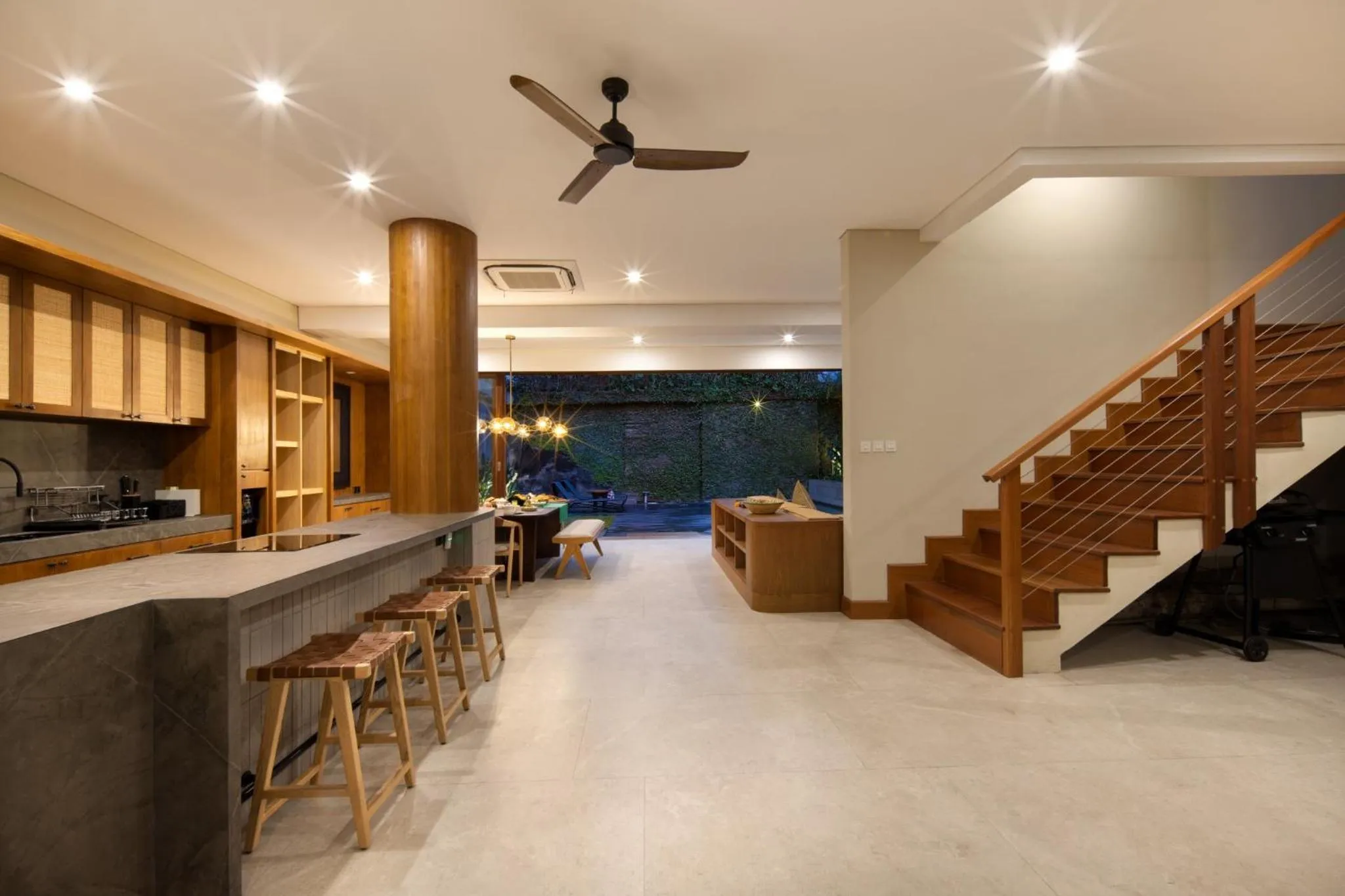 kitchen in Kolila Villa Seminyak by Ini Vie Hospitality