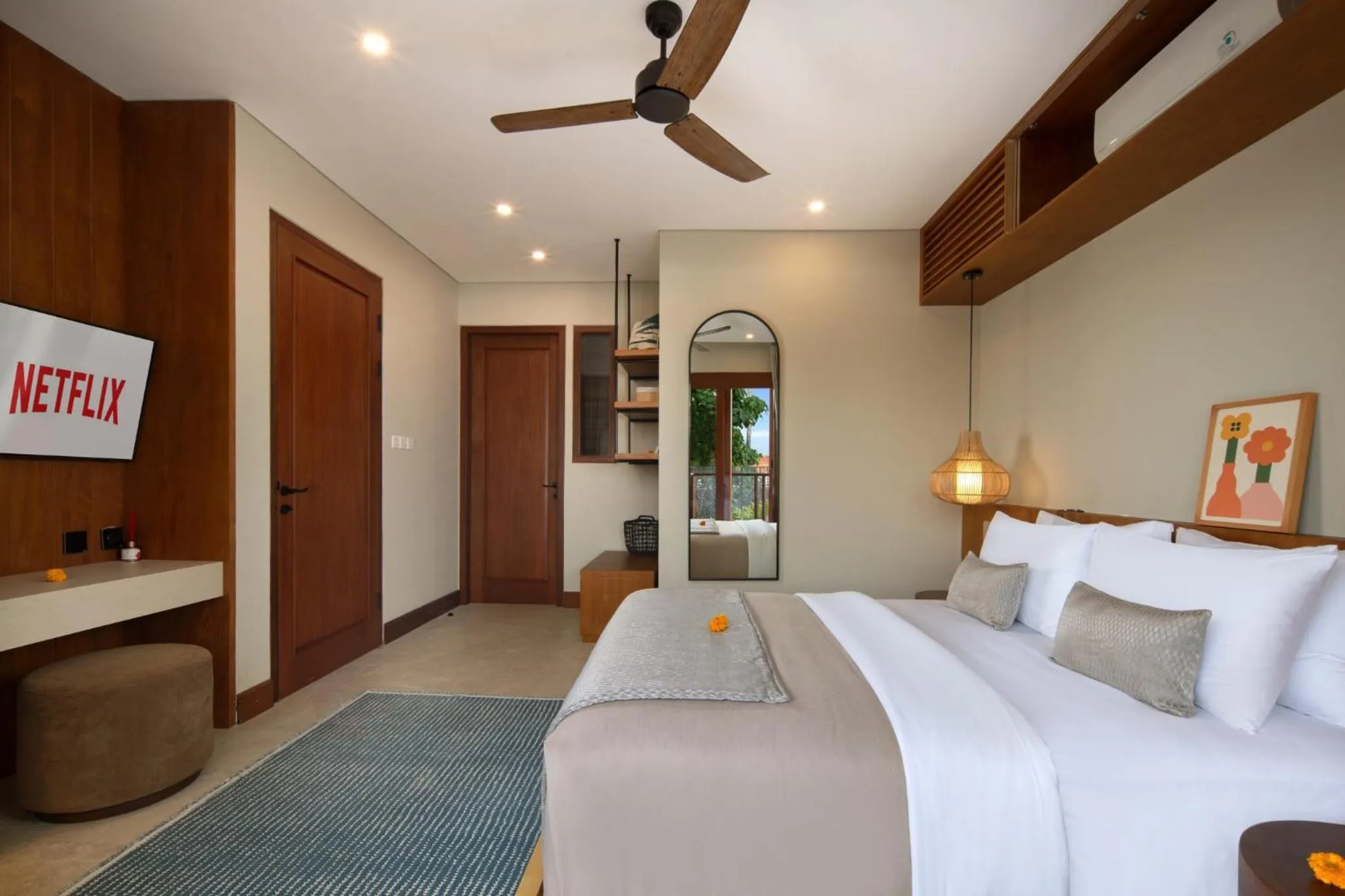 Bed in Kolila Villa Seminyak by Ini Vie Hospitality