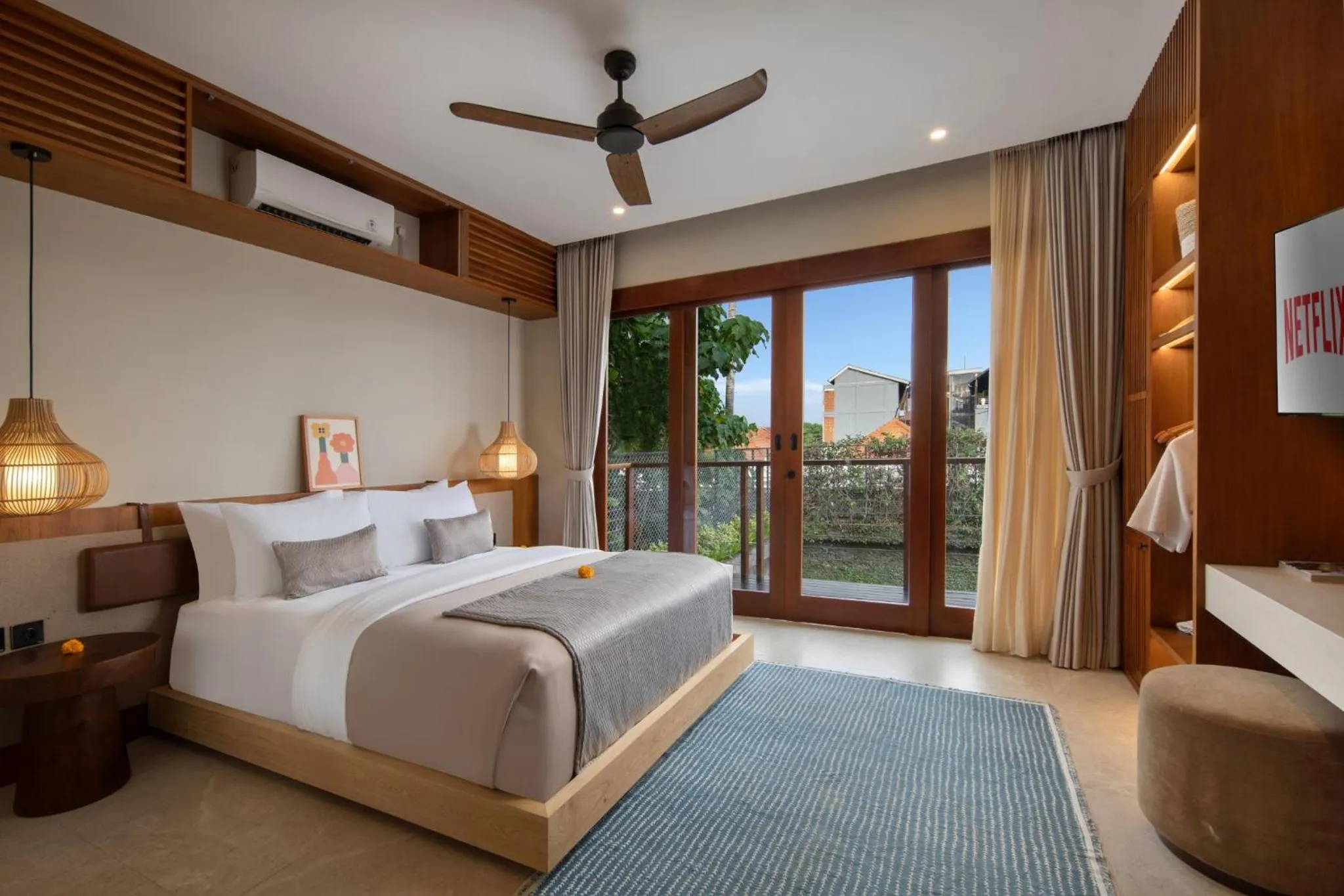 Bedroom, Bed in Kolila Villa Seminyak by Ini Vie Hospitality