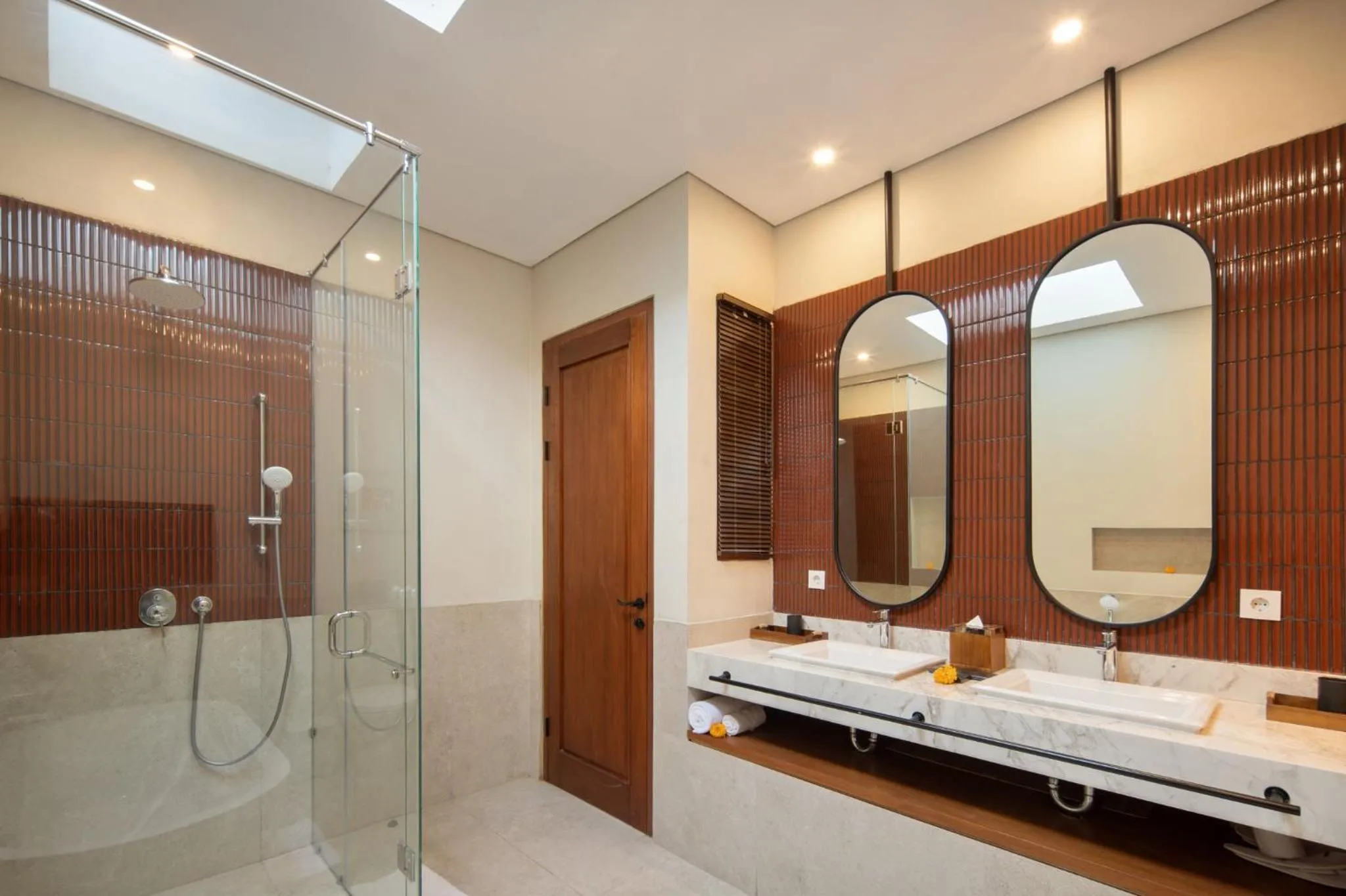 Bathroom, Bed in Kolila Villa Seminyak by Ini Vie Hospitality