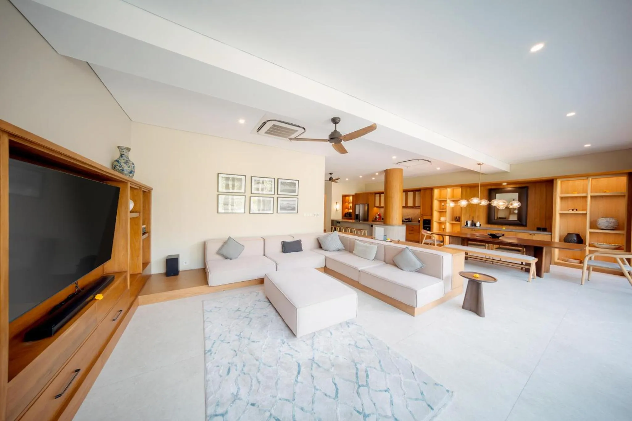 Living room in Kolila Villa Seminyak by Ini Vie Hospitality