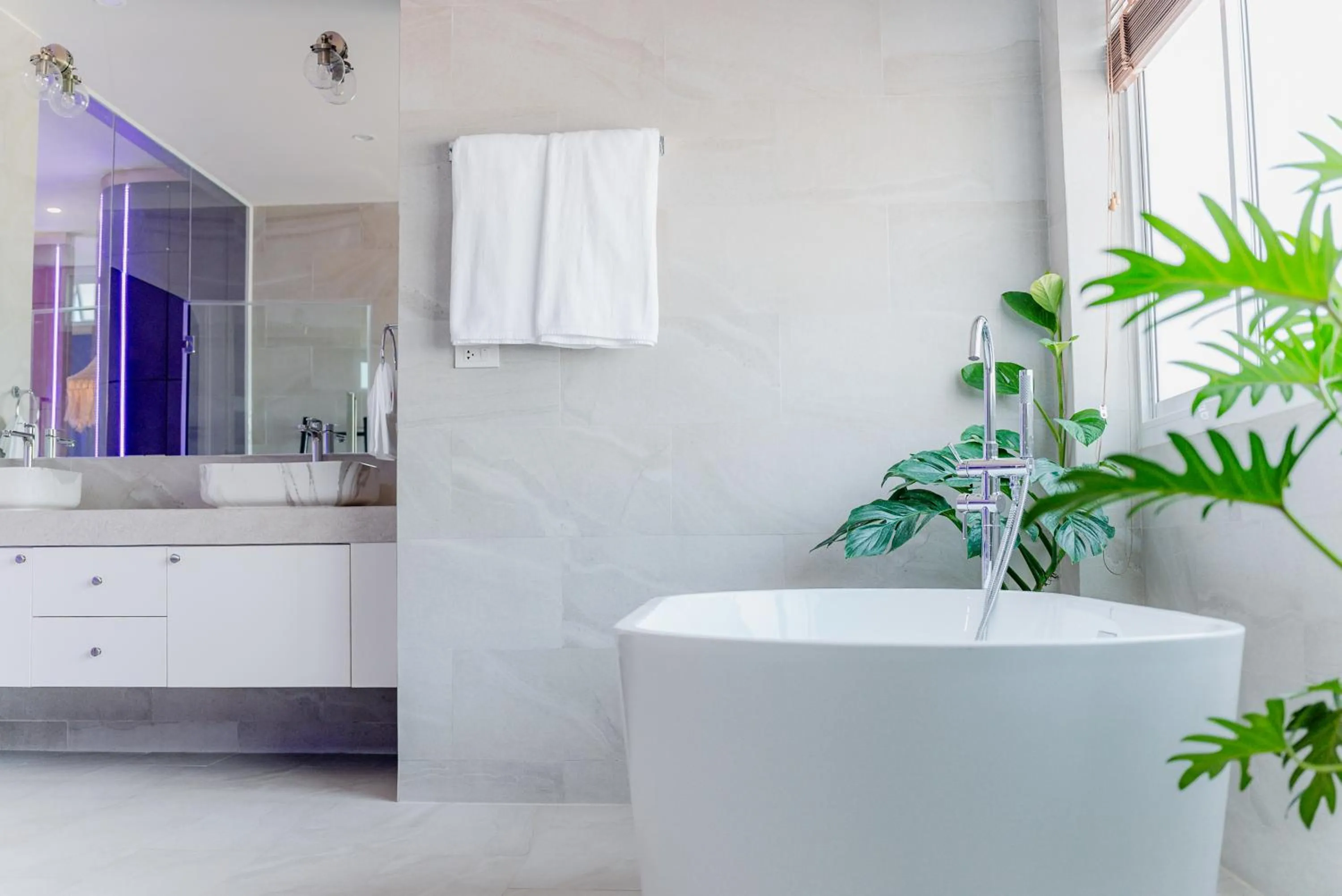 Bathroom in LOVE beach club Koh Samui