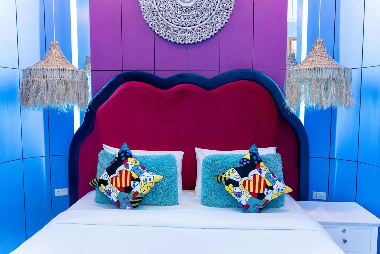 Bed in LOVE beach club Koh Samui Bed in LOVE beach club Koh Samui