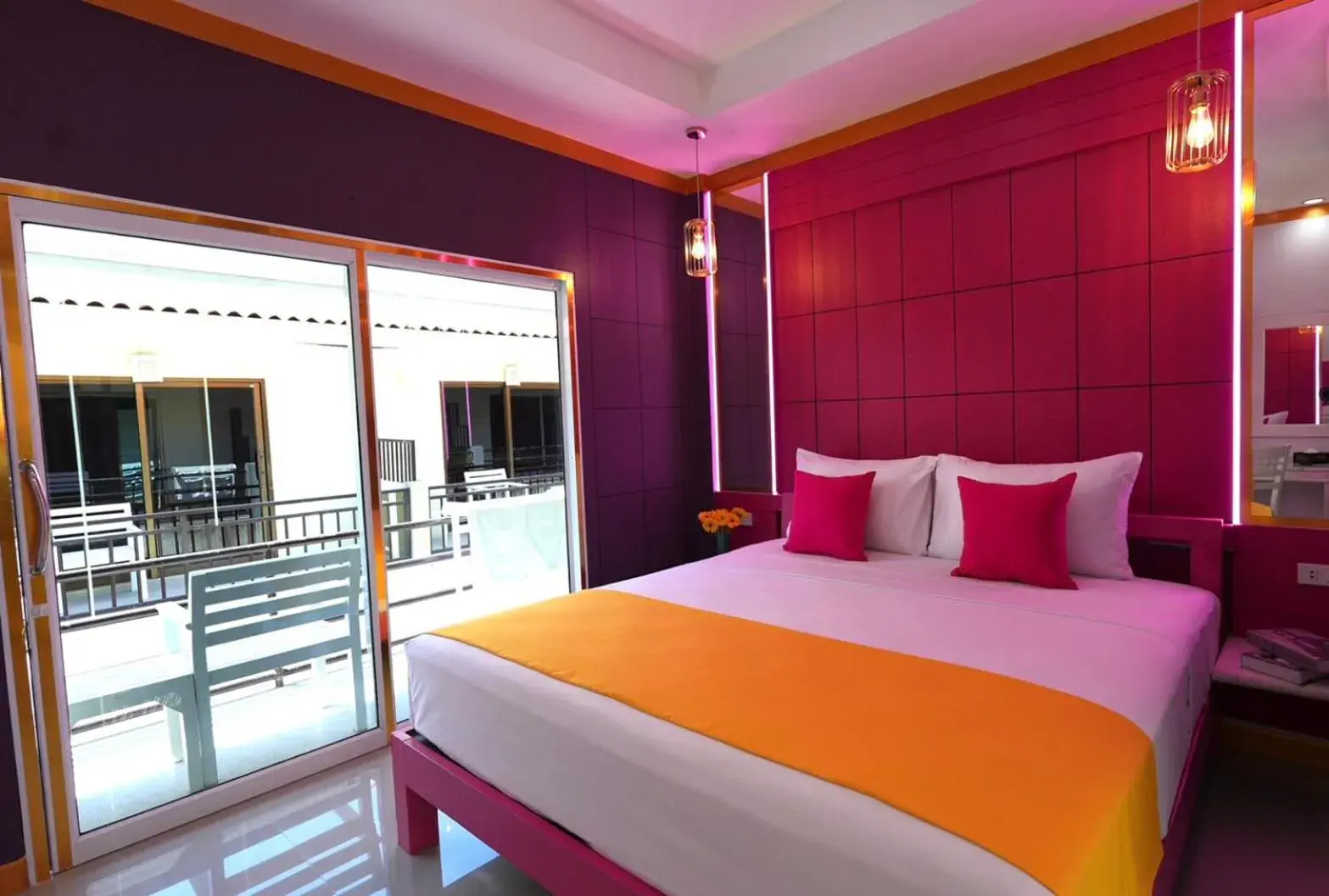 Bedroom, Bed in LOVE beach club Koh Samui Bedroom, Bed in LOVE beach club Koh Samui
