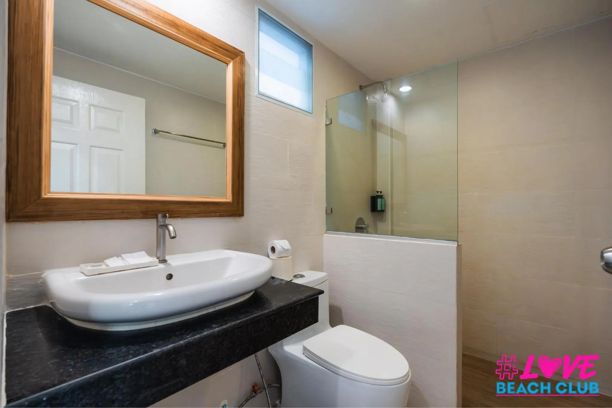 Bathroom in LOVE beach club Koh Samui