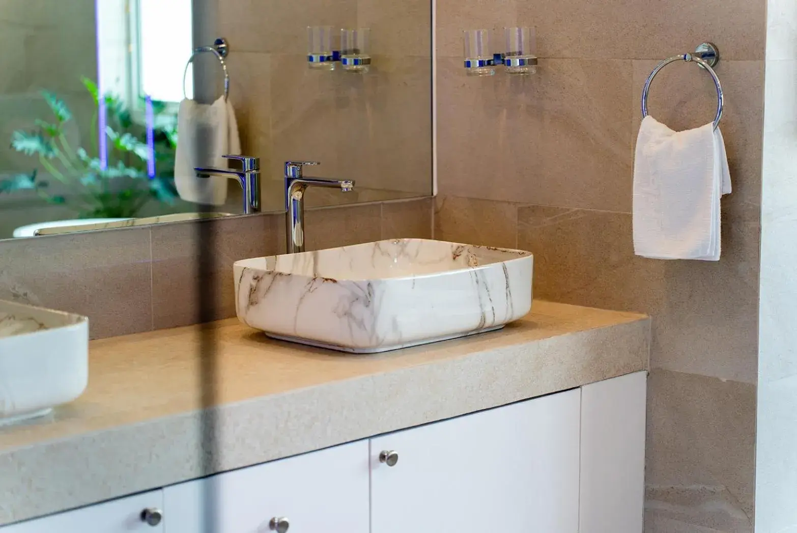 Bathroom in LOVE beach club Koh Samui Bathroom in LOVE beach club Koh Samui