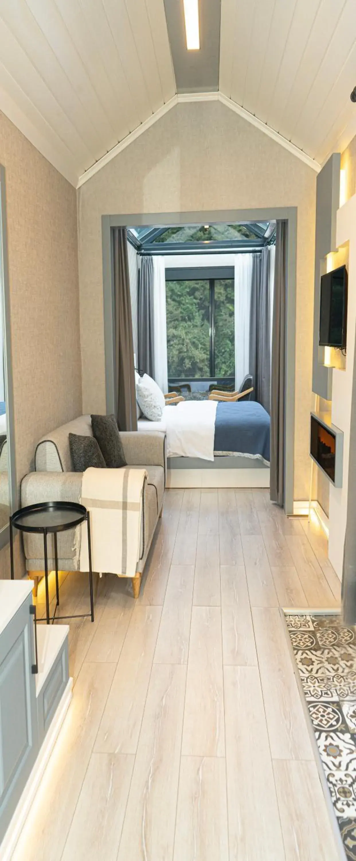 Bed in River Side TinyHouse Bed in River Side TinyHouse