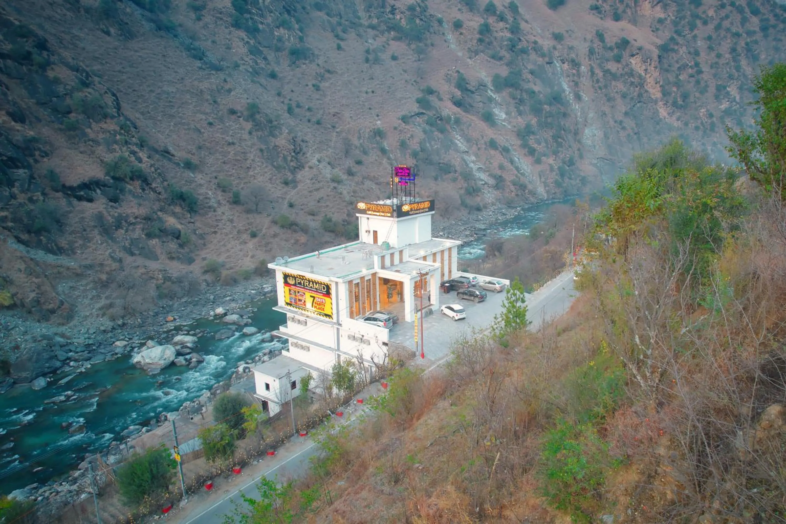 Facade/entrance in Echor Palm Bliss Riverside Resort & Spa Kasol