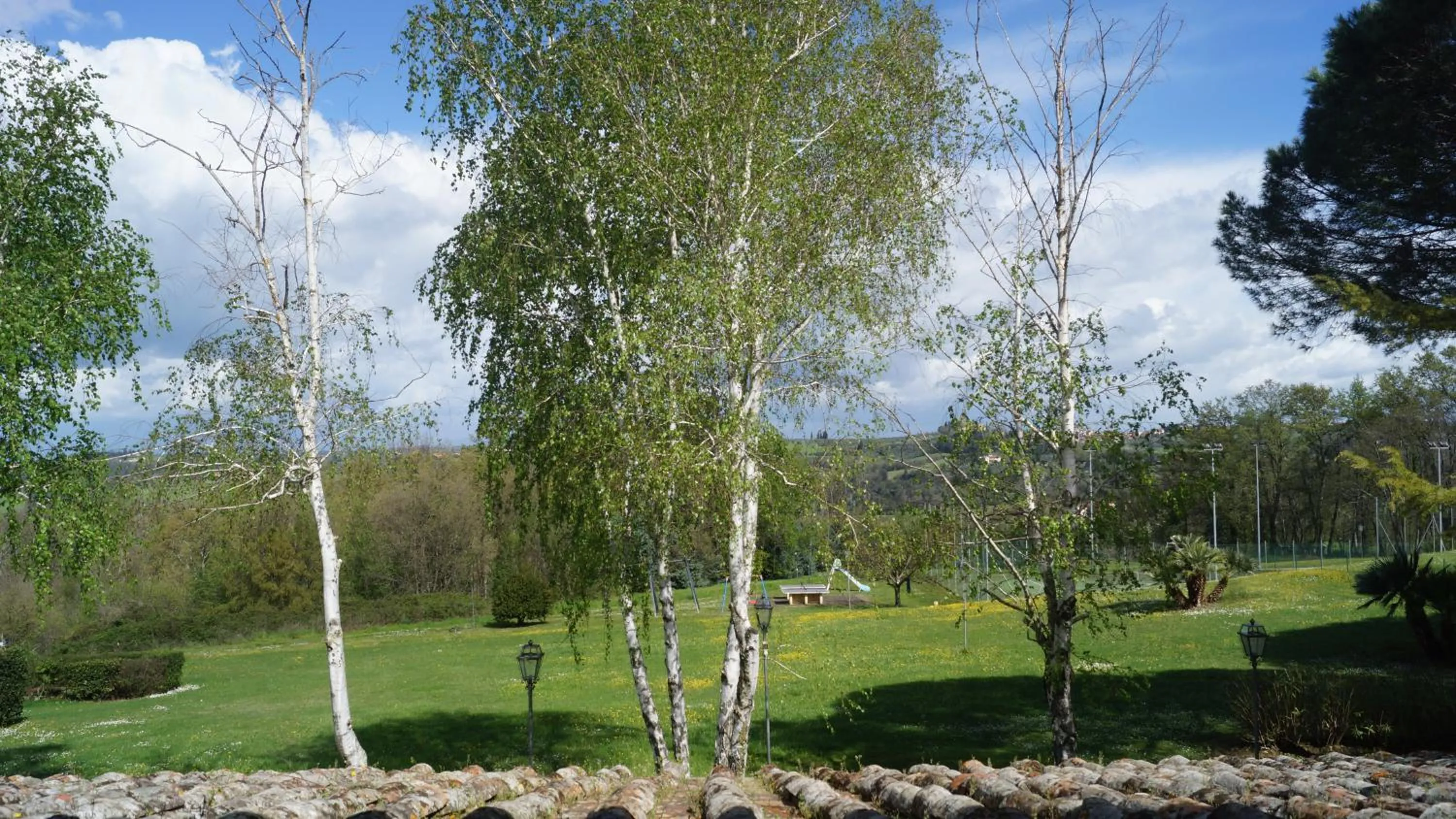 Double Room with Garden View in Villa Panconesi
