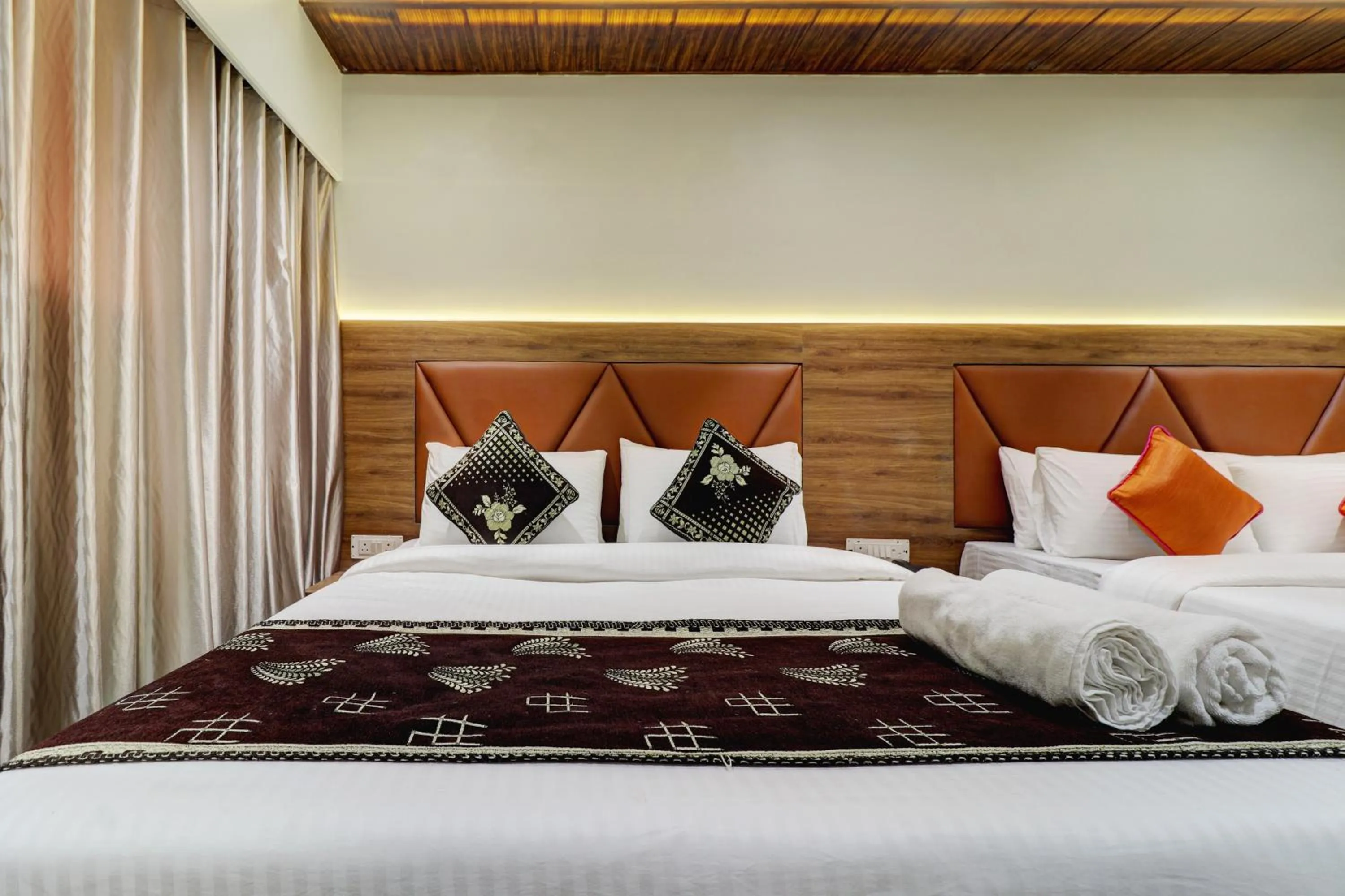 Bed in Hotel Archith