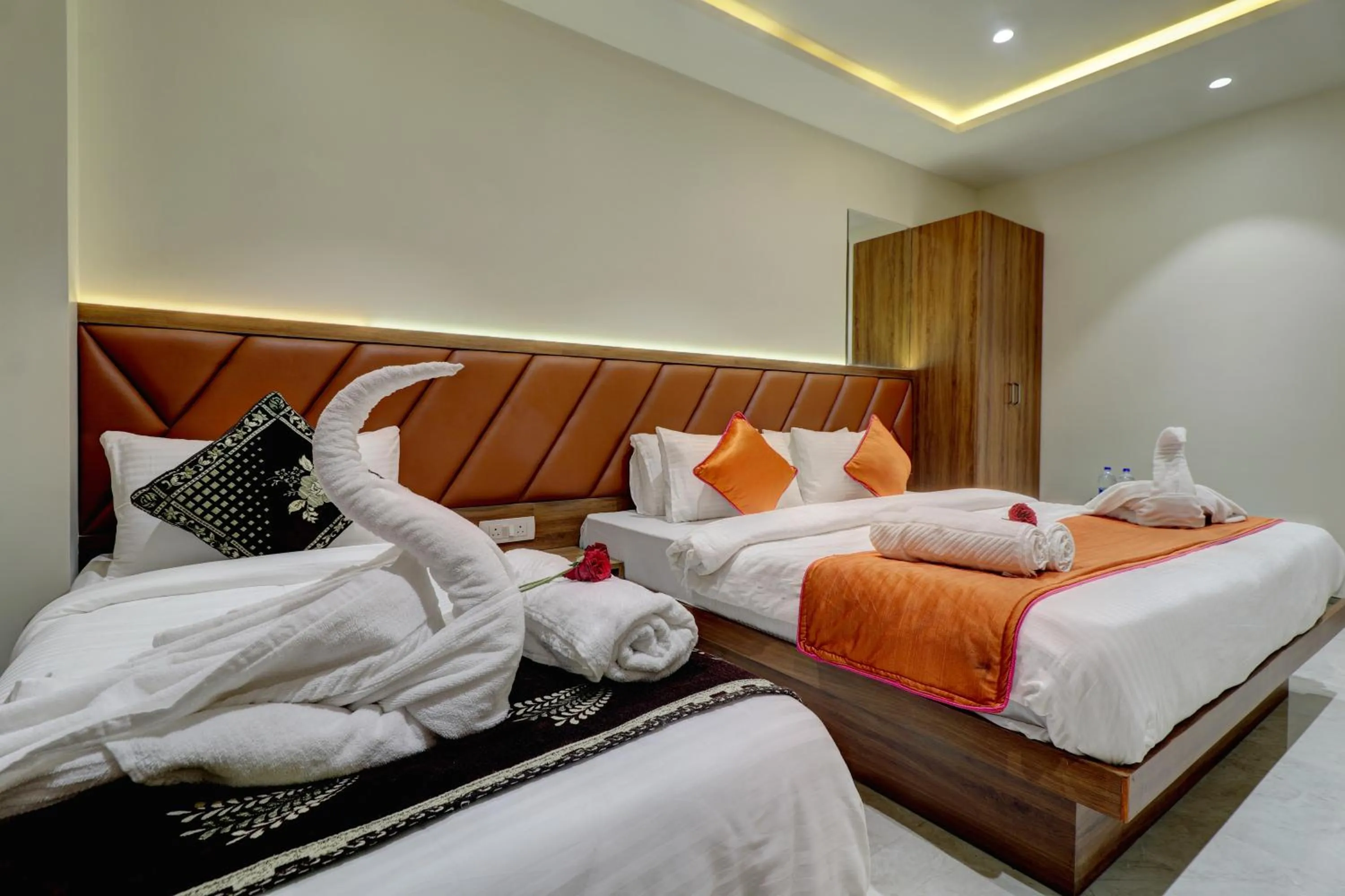 Bed in Hotel Archith