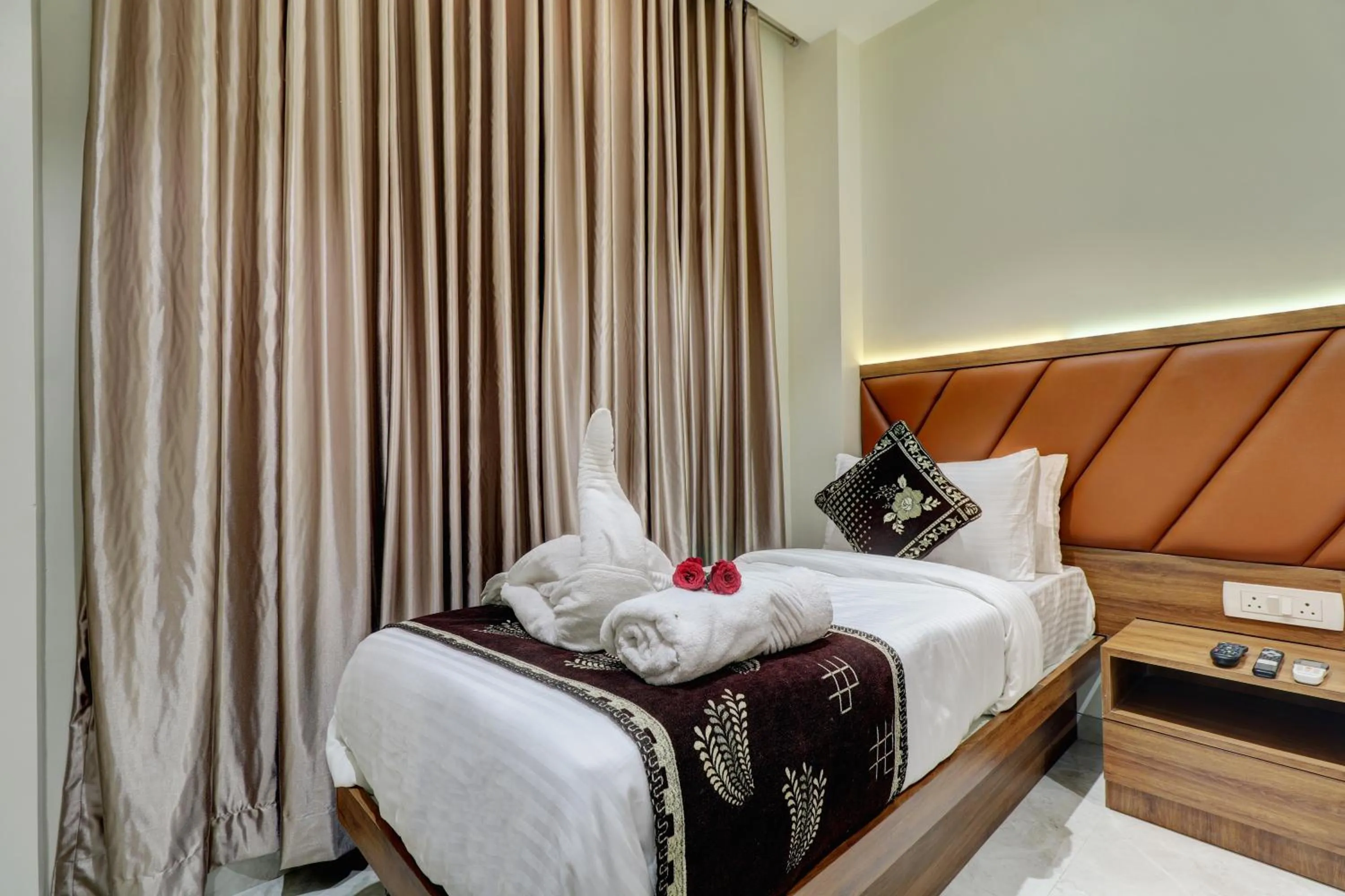 Bed in Hotel Archith