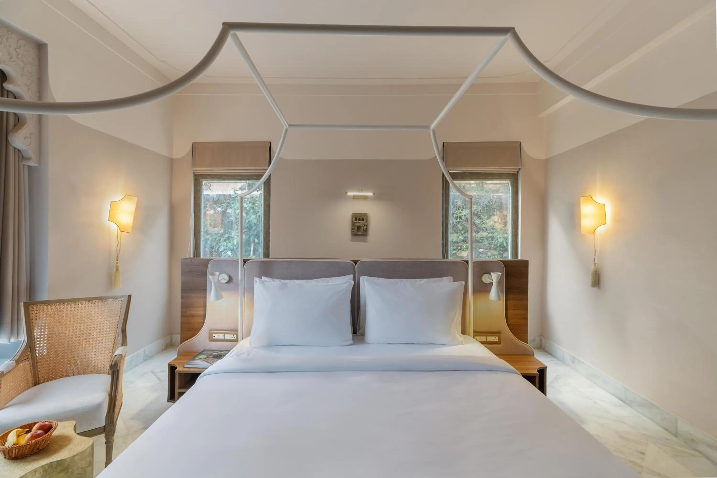 Bed in Manuscript - Jhilwara Haveli