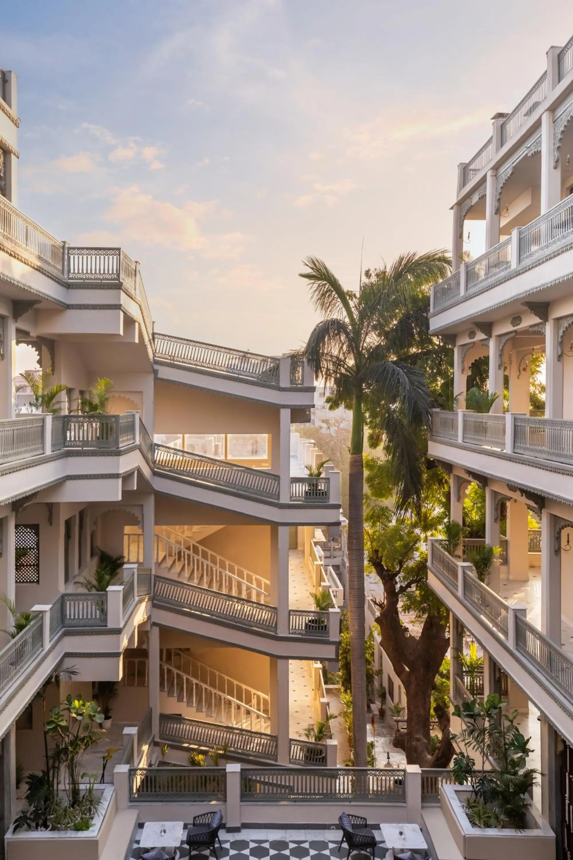 Property building in Manuscript - Jhilwara Haveli