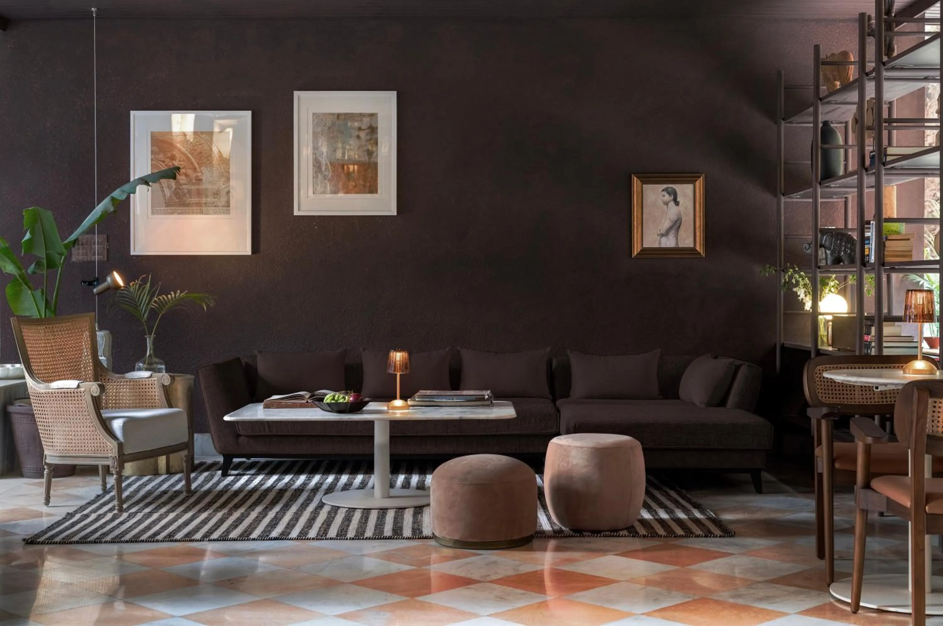 Lounge or bar in Manuscript - Jhilwara Haveli