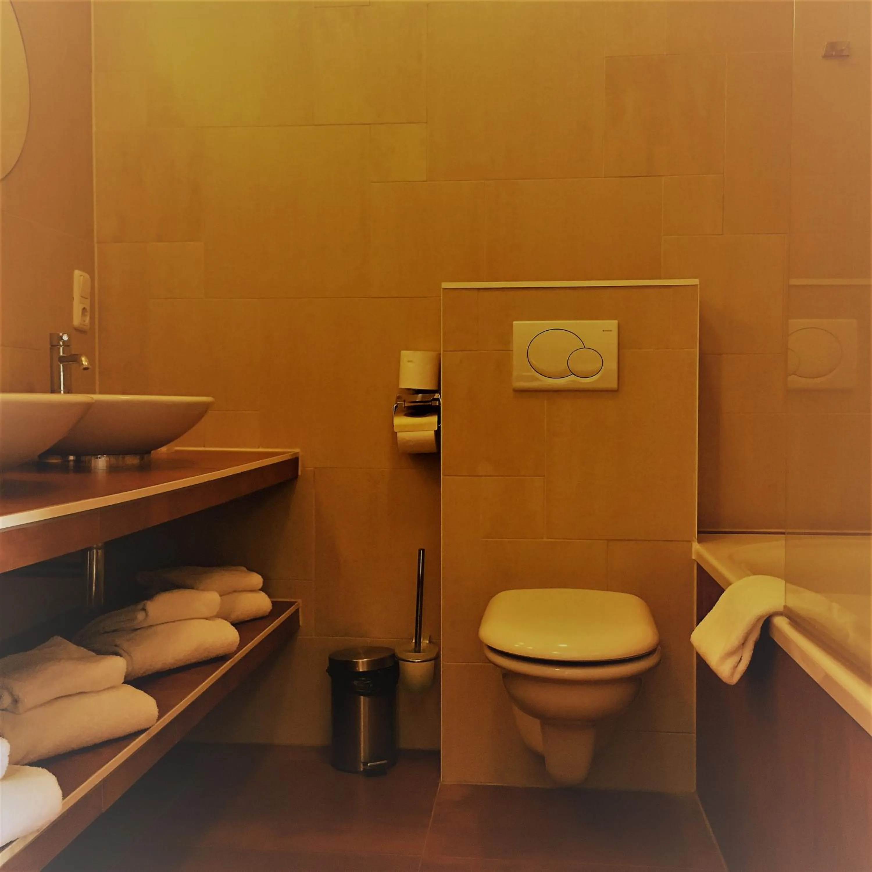 Bathroom in Hotel Courage Nijmegen