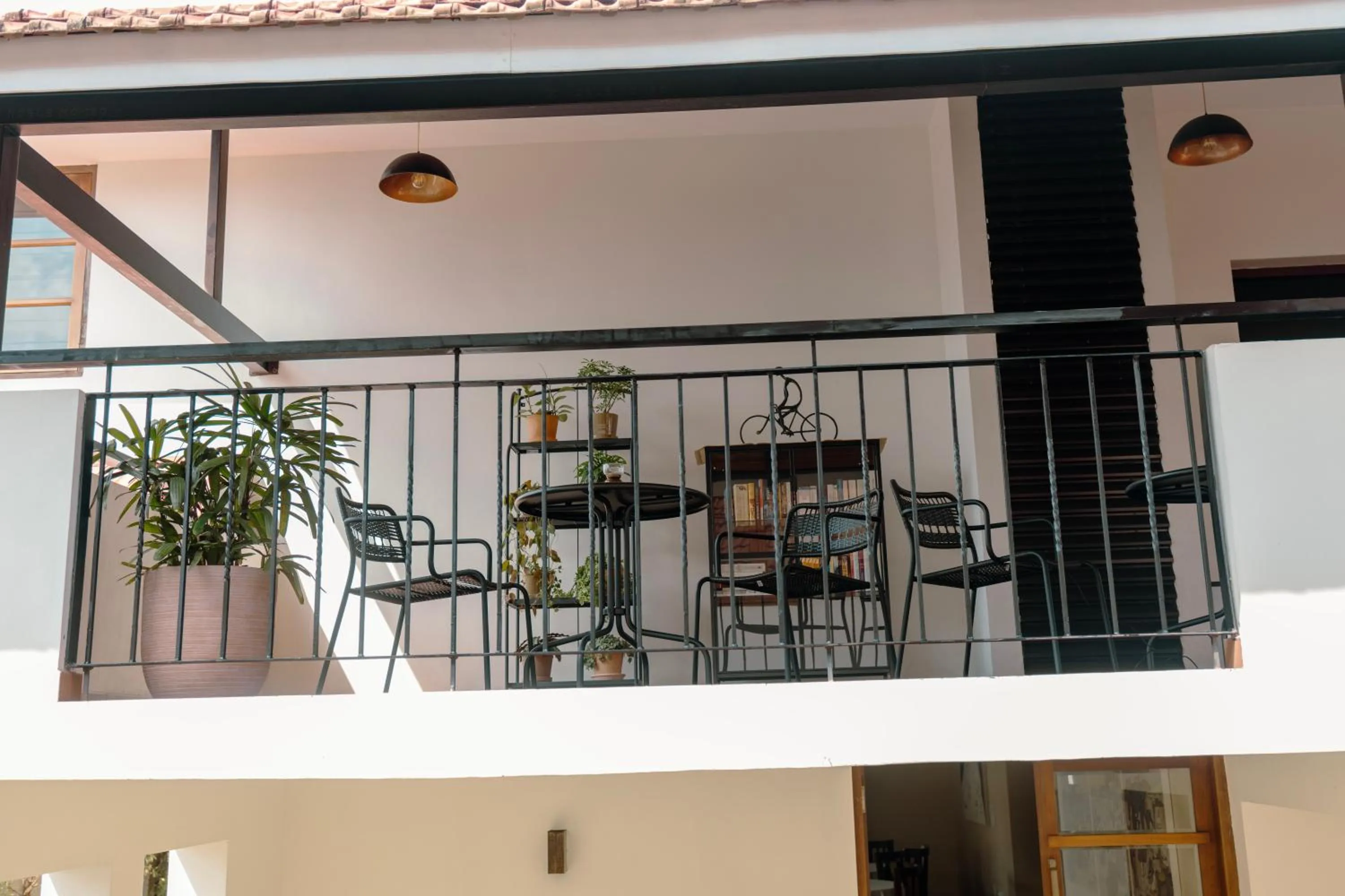 Patio in Dutch Manor Boutique Hotel