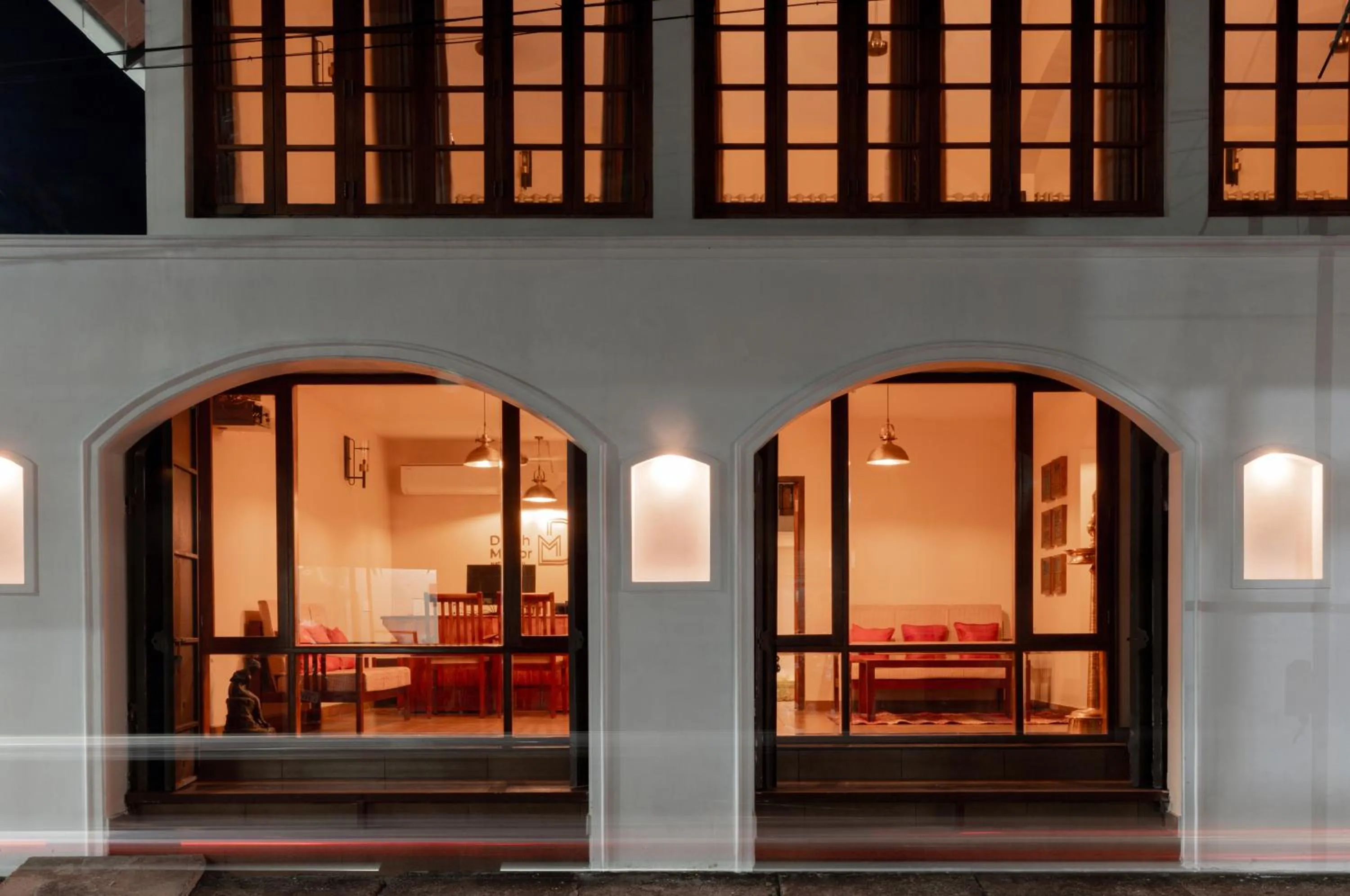 Patio in Dutch Manor Boutique Hotel