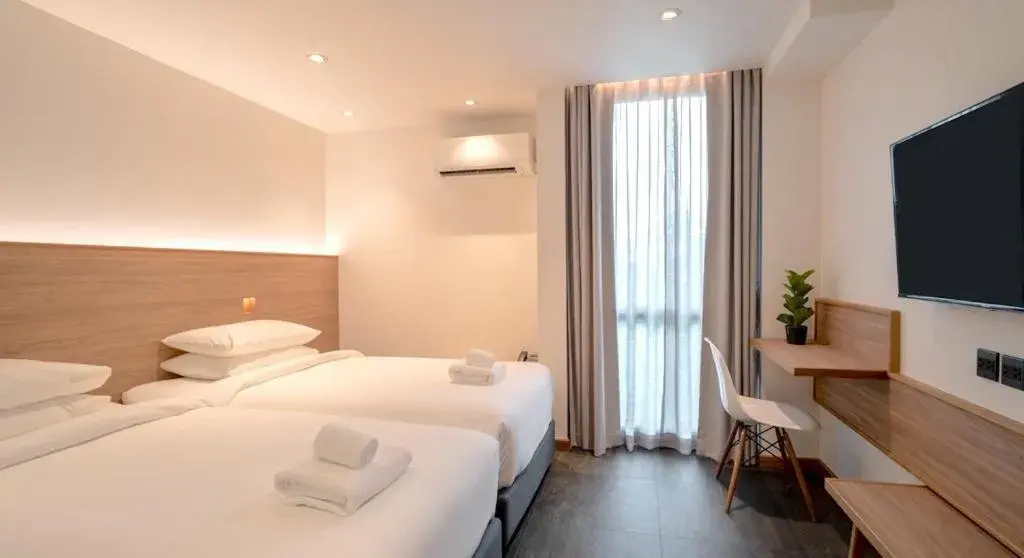 Bed in ZEN MASTER HOTEL Bed in ZEN MASTER HOTEL