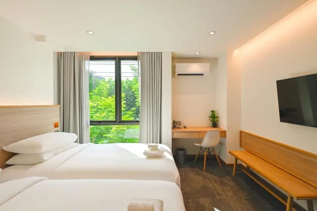 Bed in ZEN MASTER HOTEL Bed in ZEN MASTER HOTEL