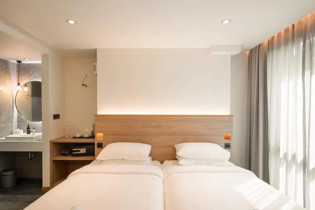 Bed in ZEN MASTER HOTEL Bed in ZEN MASTER HOTEL