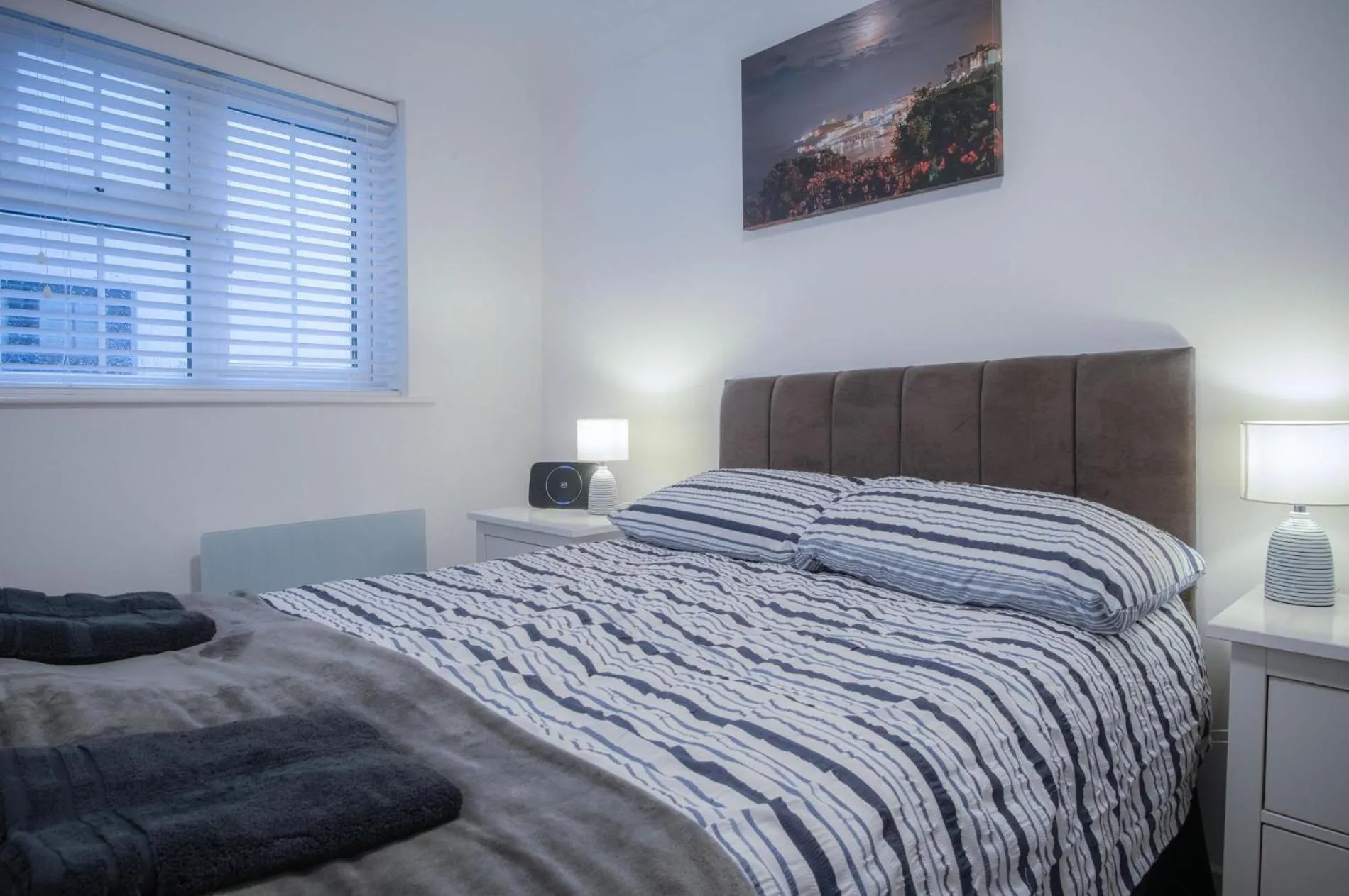 Floor plan, Bed in Castle Cove - 1 Bedroom Apartment - Tenby