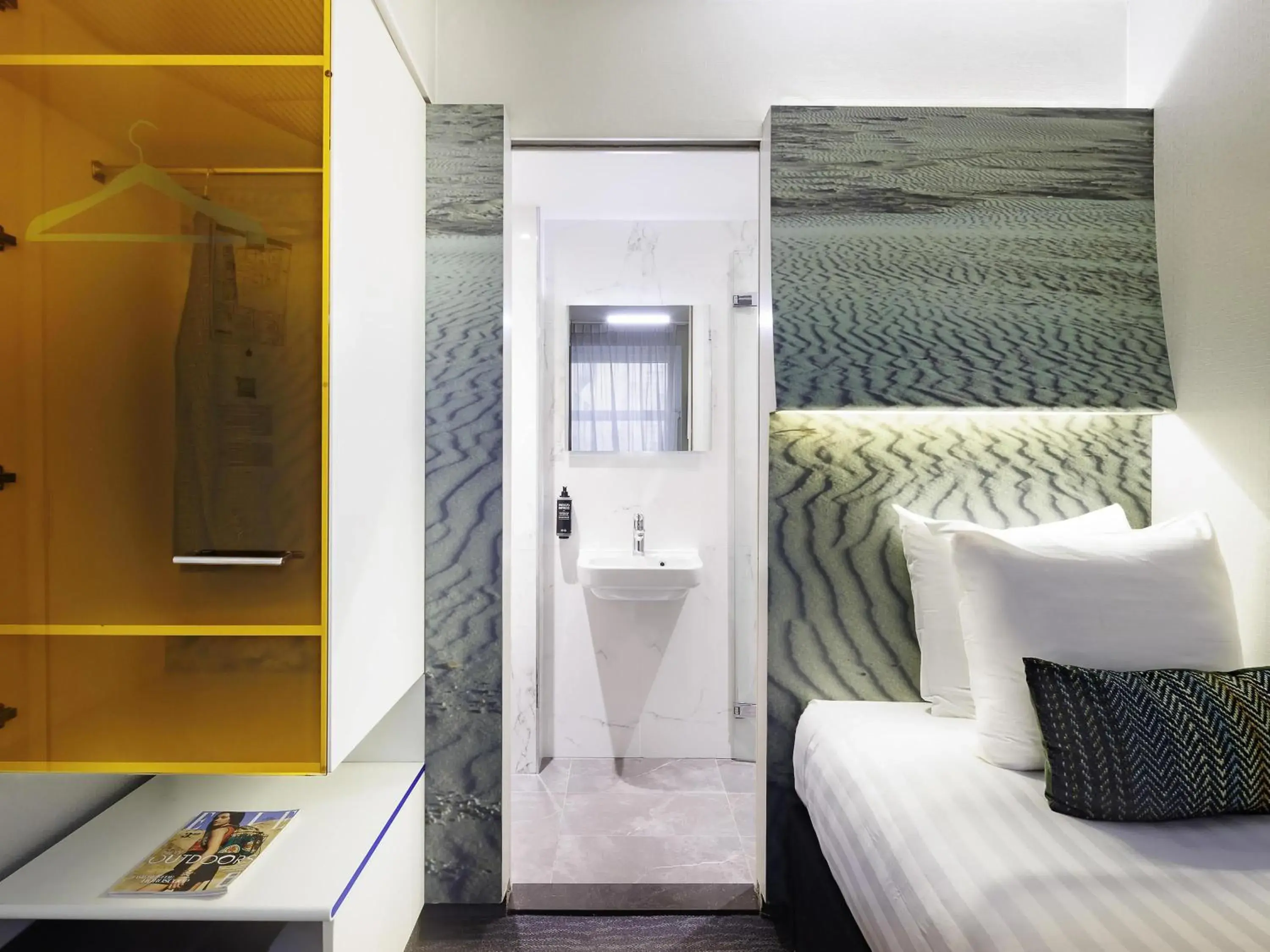 Bedroom, Bed in ibis Styles Amsterdam Central Station Bedroom, Bed in ibis Styles Amsterdam Central Station