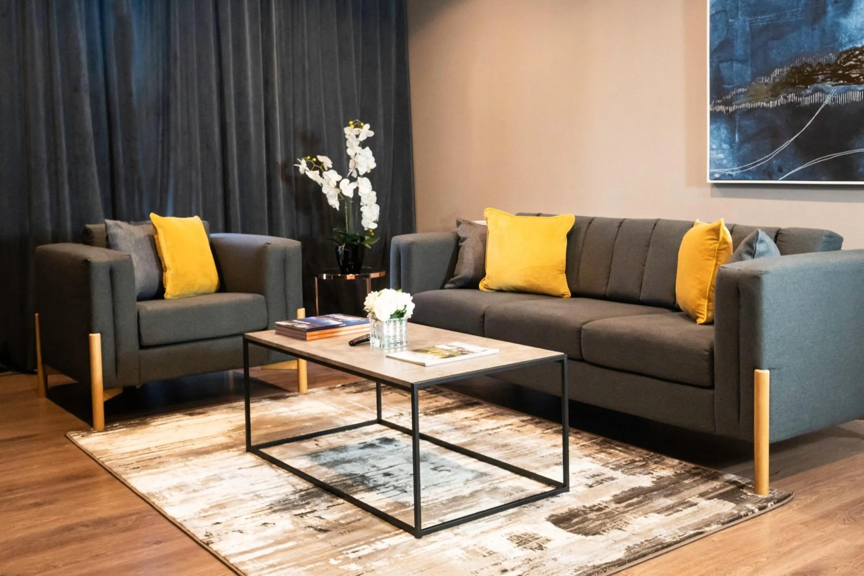 Living room in VCity ApartHotels Glasgow Central