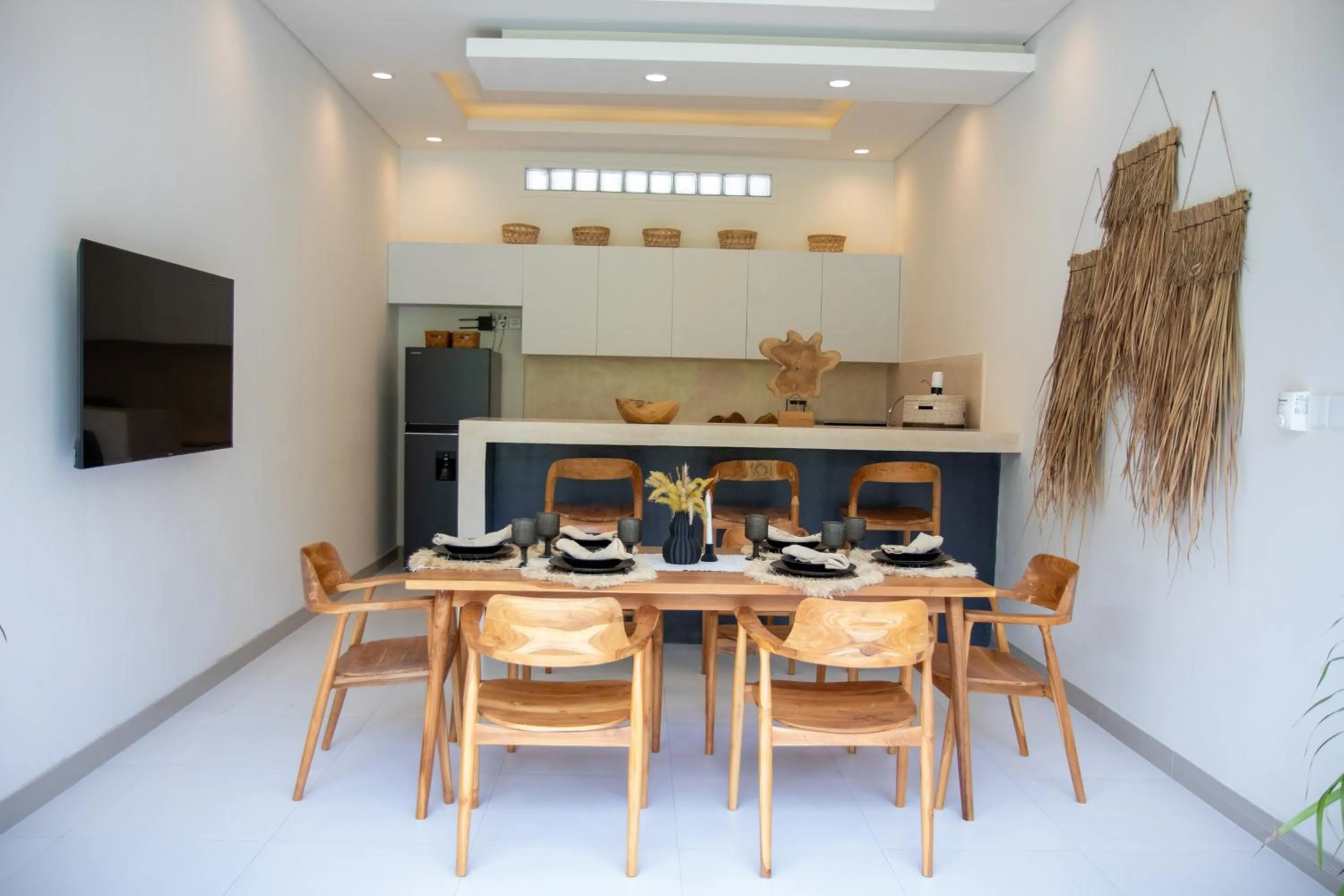 TV and multimedia in Umalas Jungle Villa- Amazing View Huge Pool Stay in Canggu